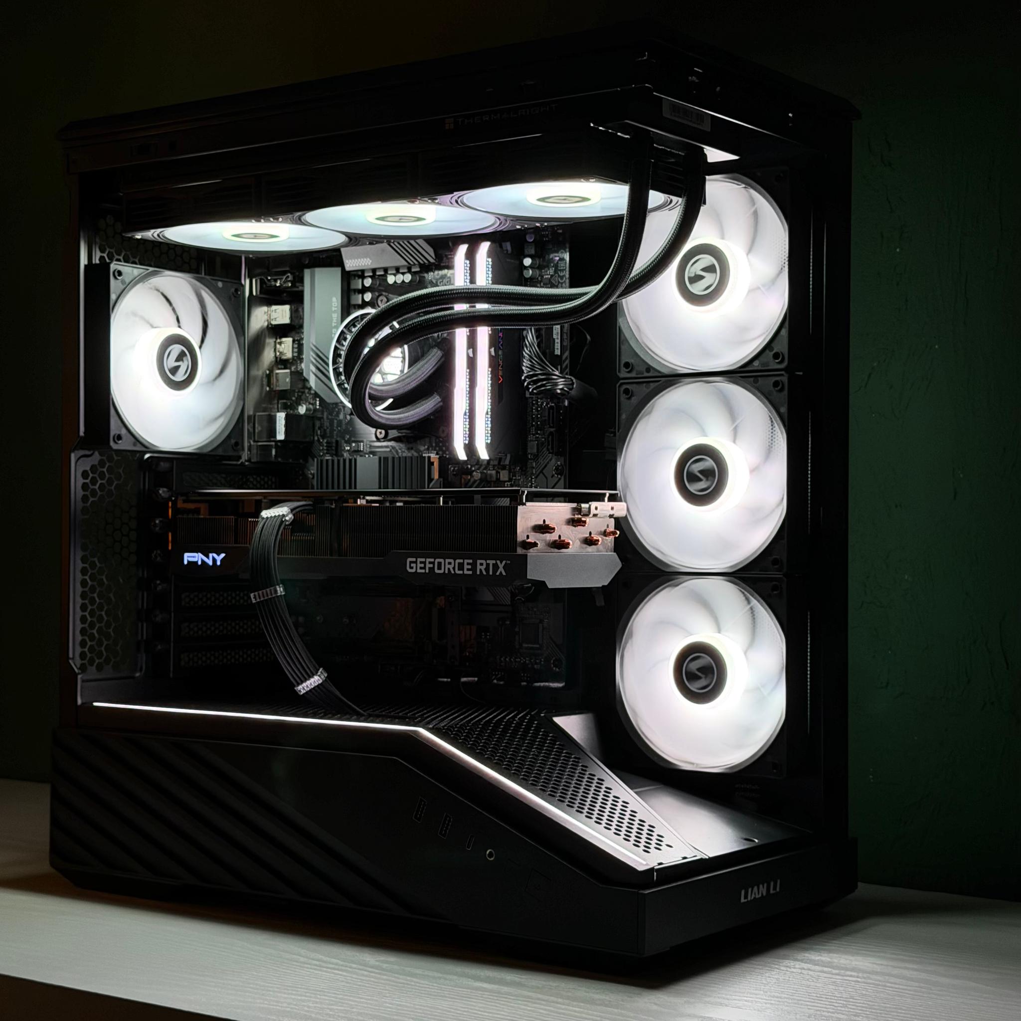 RTX 3070 Ti | Ryzen 7 5700X | 32GB RAM | 1TB NVMe SSD | 750W PSU | 360mm AIO