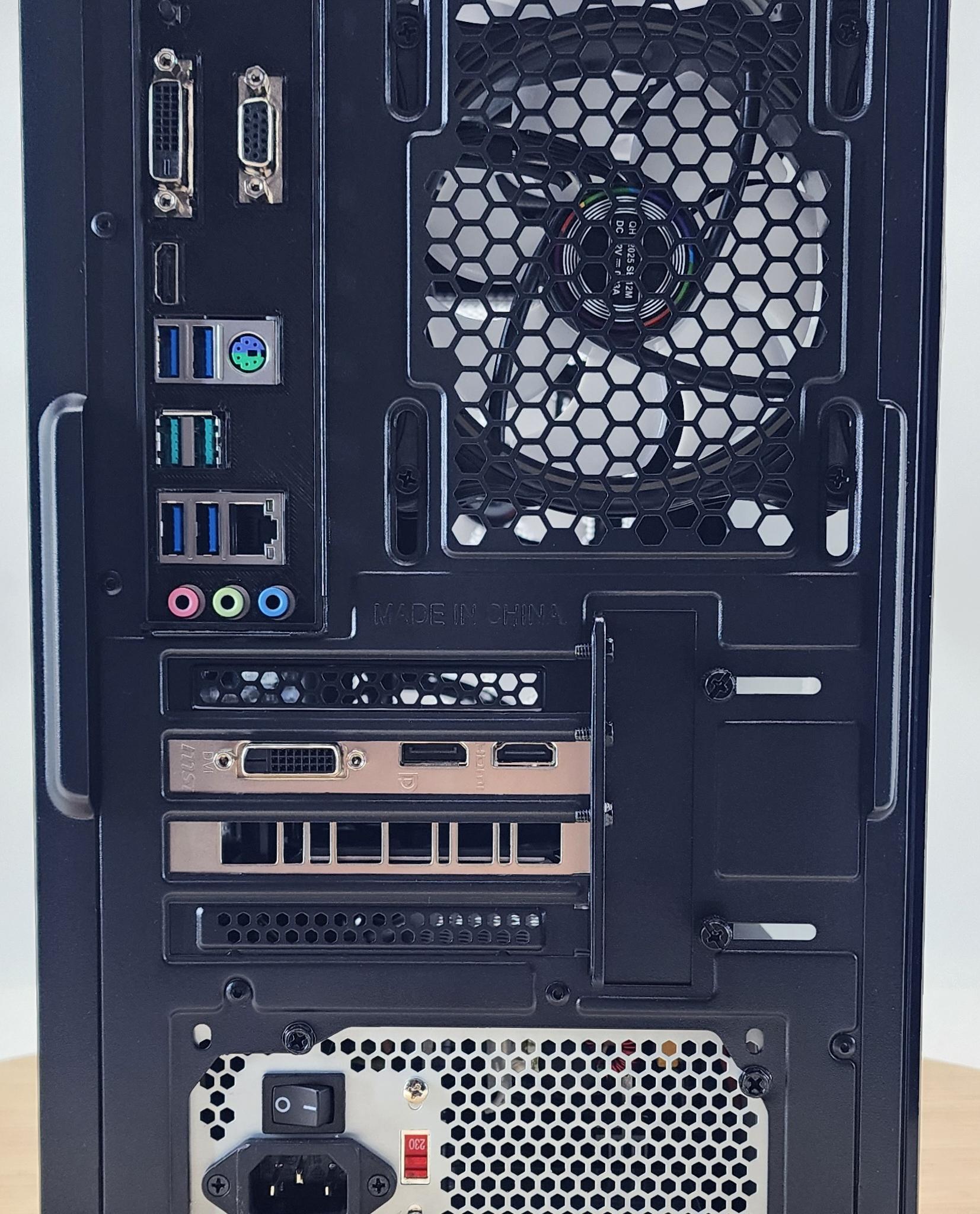 Gaming PC Ryzen 3 4100 16GB RAM 500GB SSD GTX 1650 4GB Windows 11 Computer