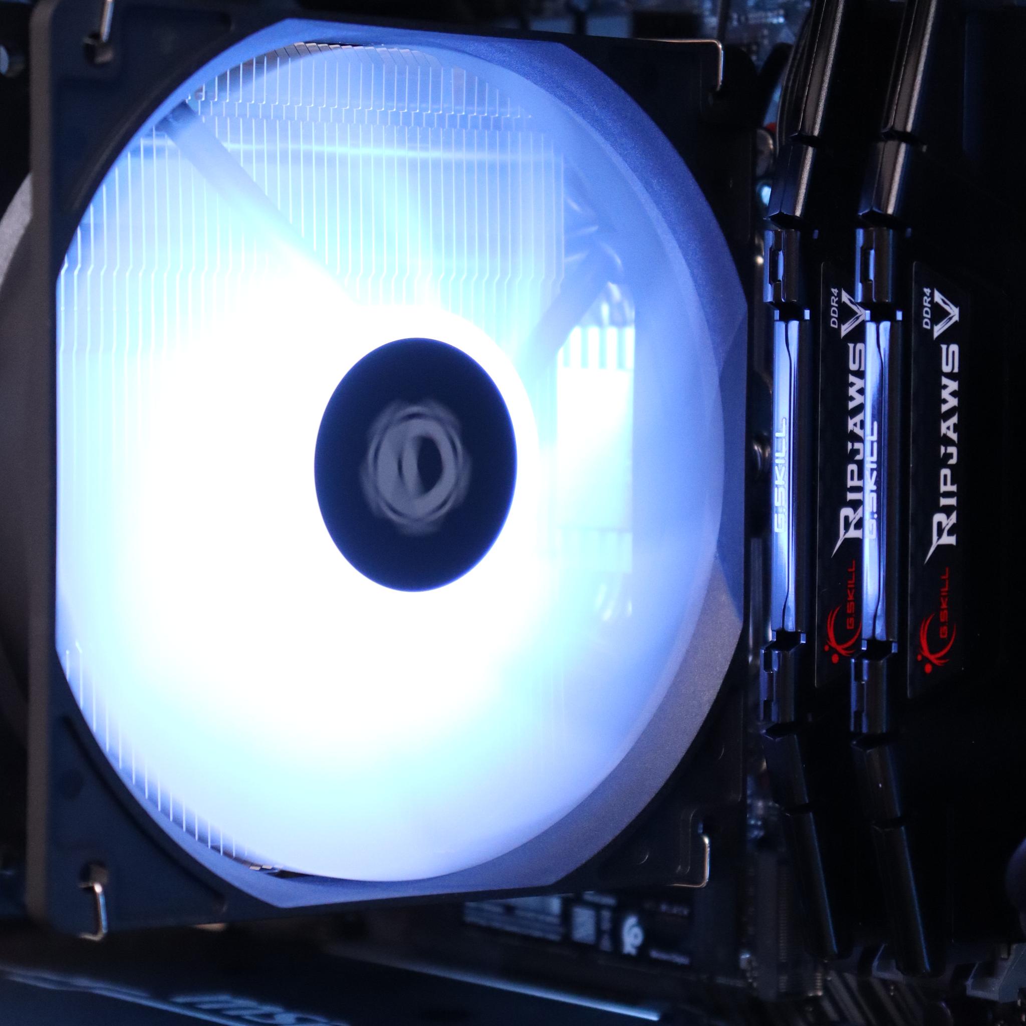 Black RGB 1080p Gaming PC | Ryzen 5 3600 - 5700xt
