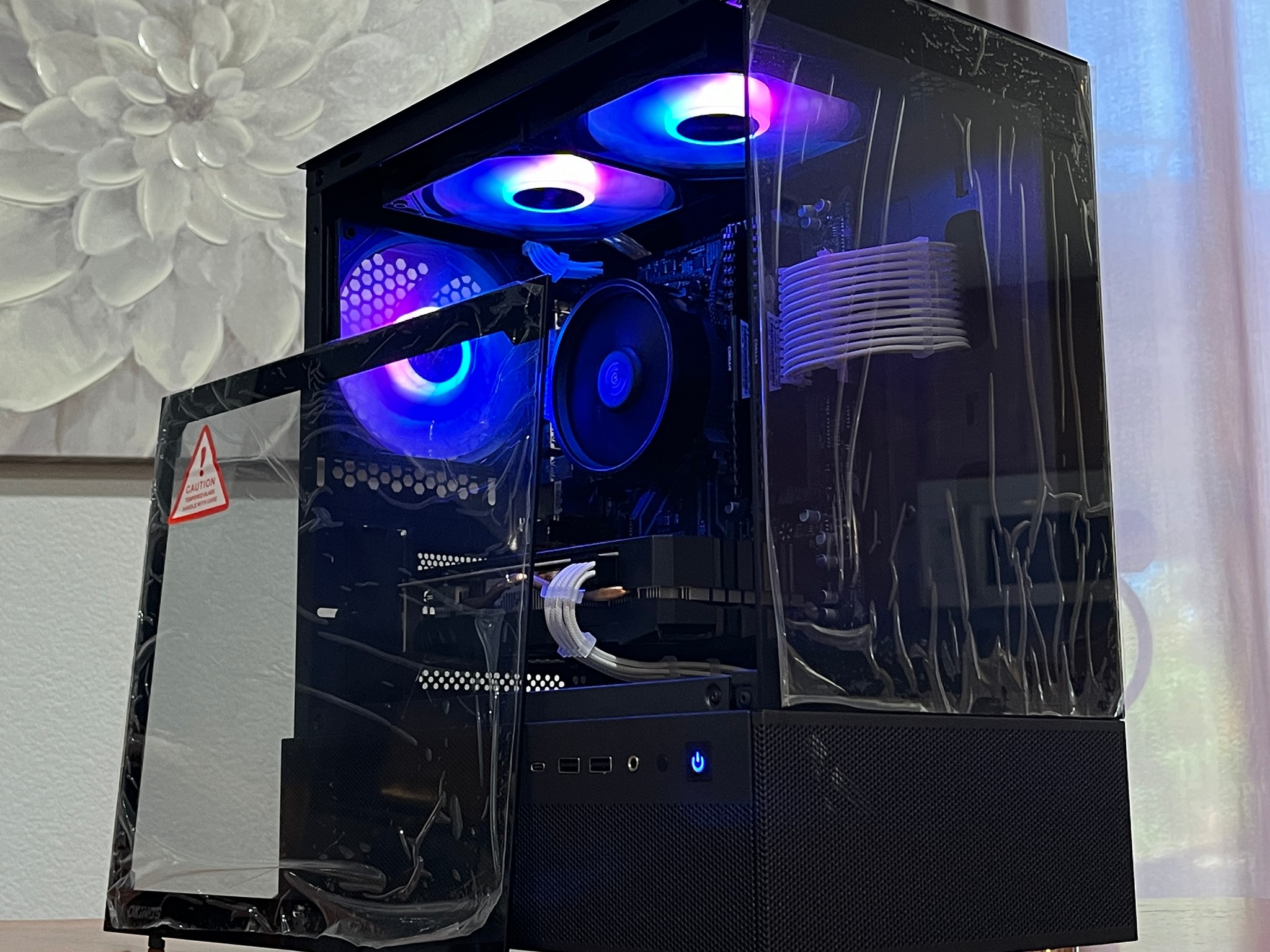 RX 580 8GB, Ryzen 7 2700X, 16GB RAM | Black RGB Gaming Computer/PC