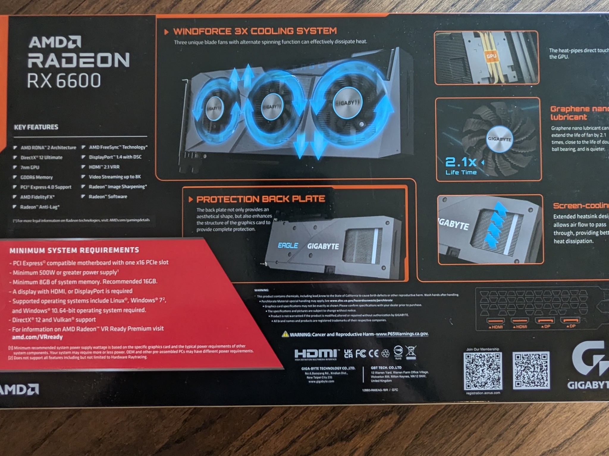 Gigabyte EAGLE Radeon RX 6600