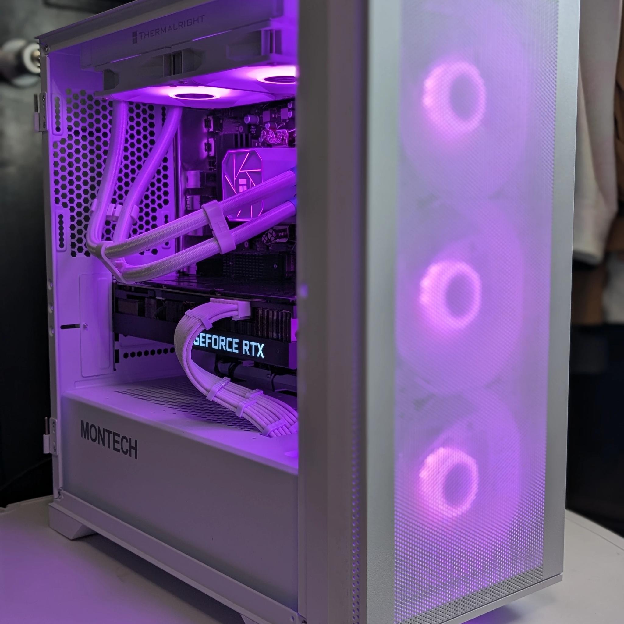 Ryzen 7 7700x | RTX 3080 White Gaming PC