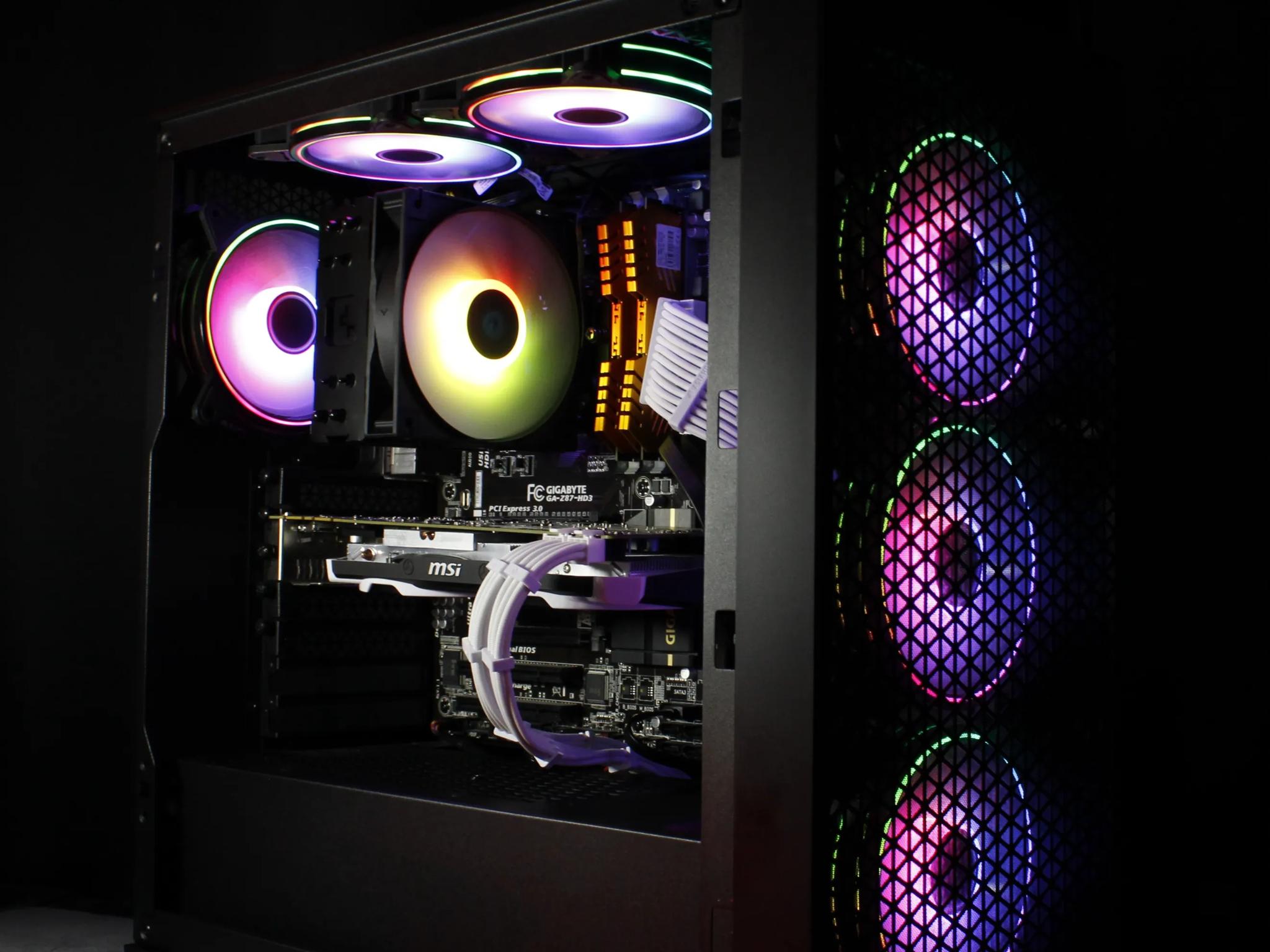 Budget RGB 1080p Gaming PC