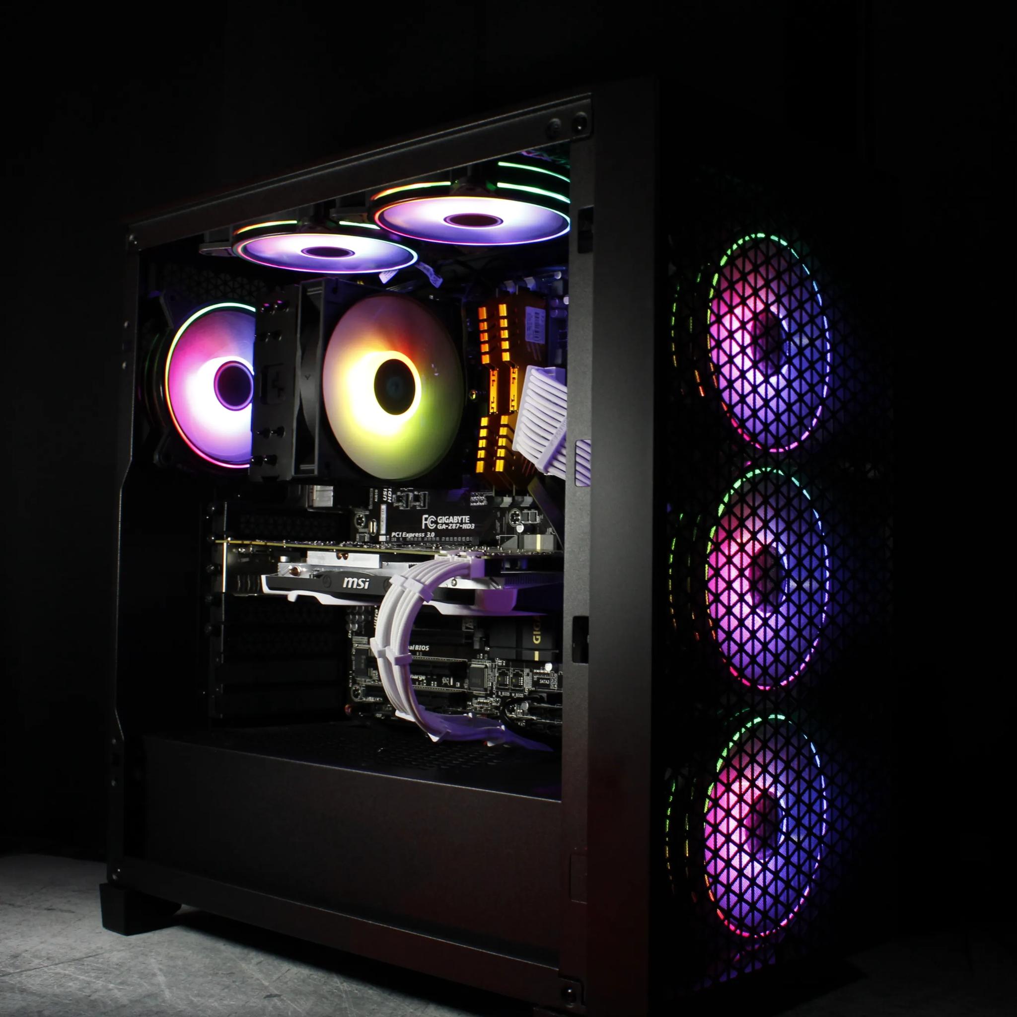 Budget RGB 1080p Gaming PC