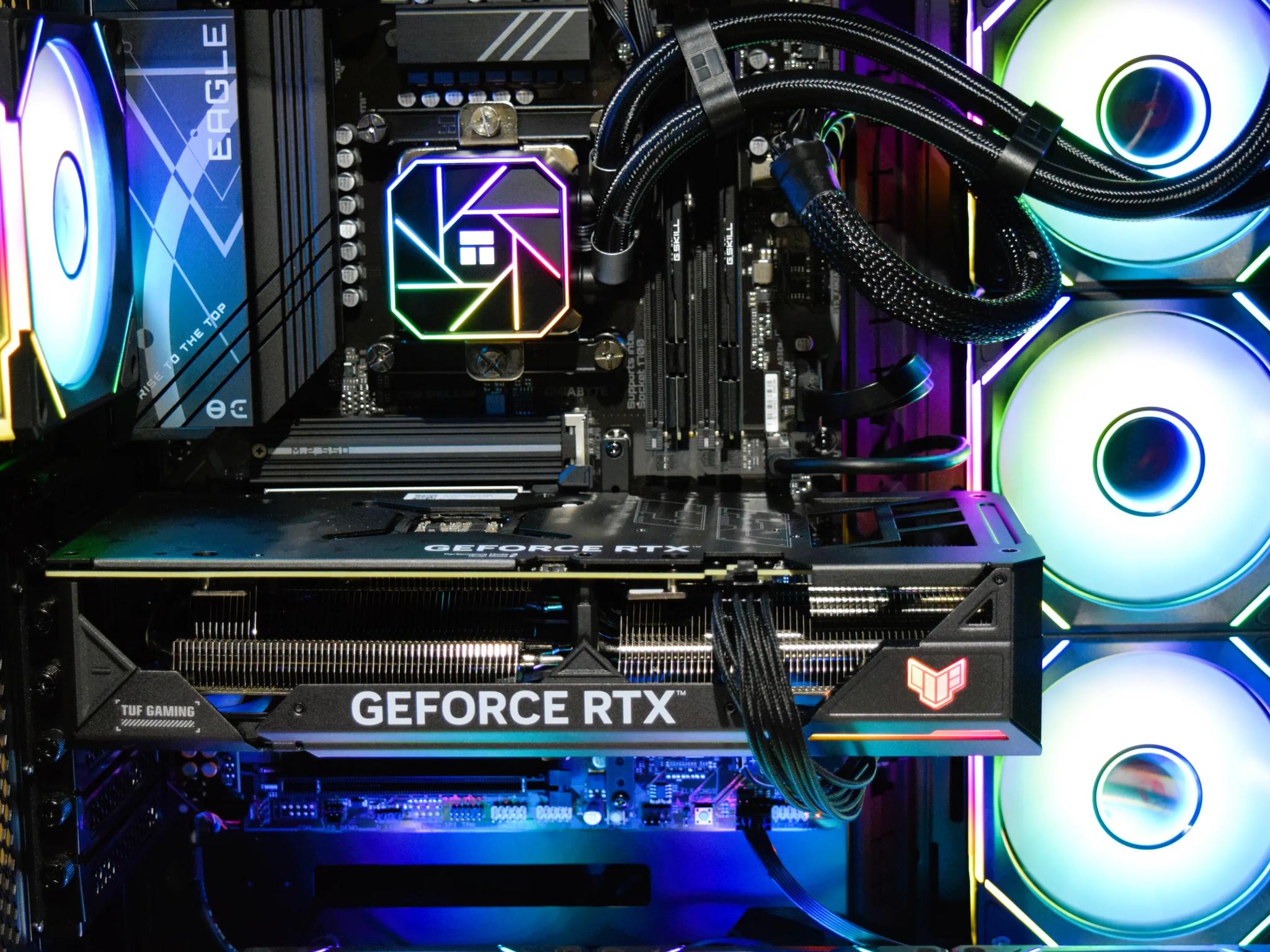 (NEW) 4K / 1440p Ultra Gaming PC All New Parts: Nvidia Asus Tuf 4070 | 1TB NVME |...