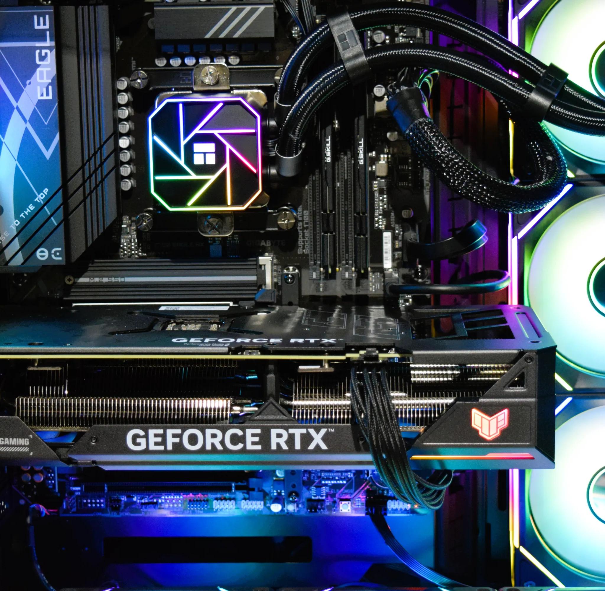 (NEW) 4K / 1440p Ultra Gaming PC All New Parts: Nvidia Asus Tuf 4070 | 1TB NVME |...