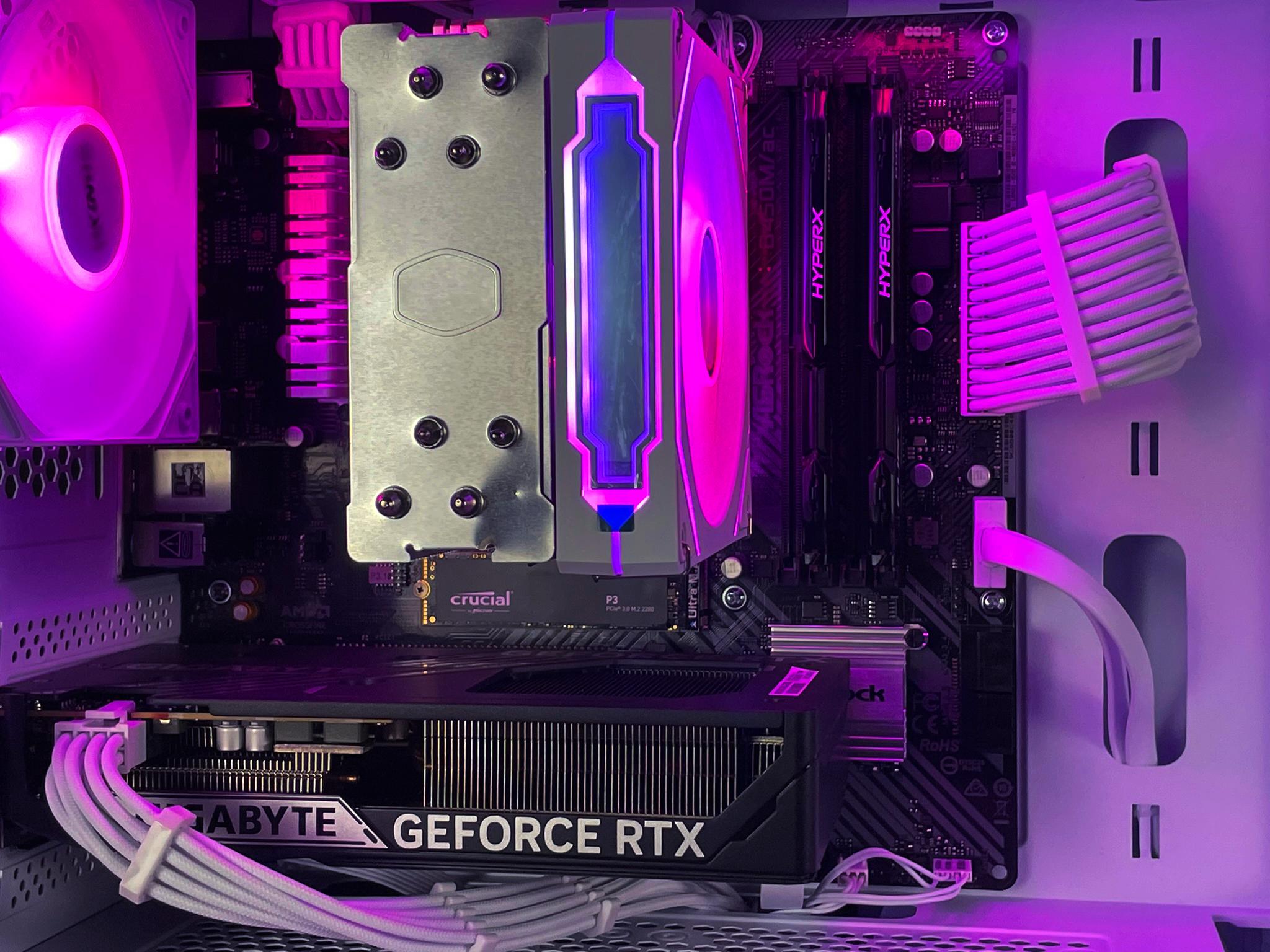 ⚪ Performance Gaming PC | RTX 5060 | Ryzen 5 5500 | 16GB RAM | 1TB NVME | WiFi and BT