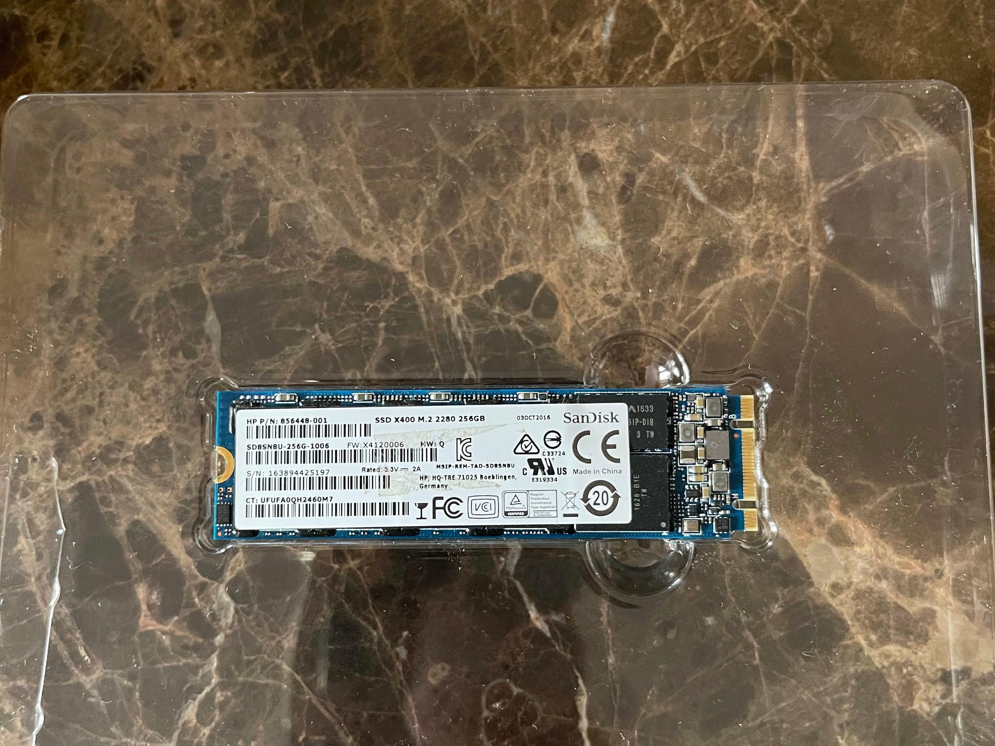 Ryzen 7 1800X + 256GB m.2 SSD