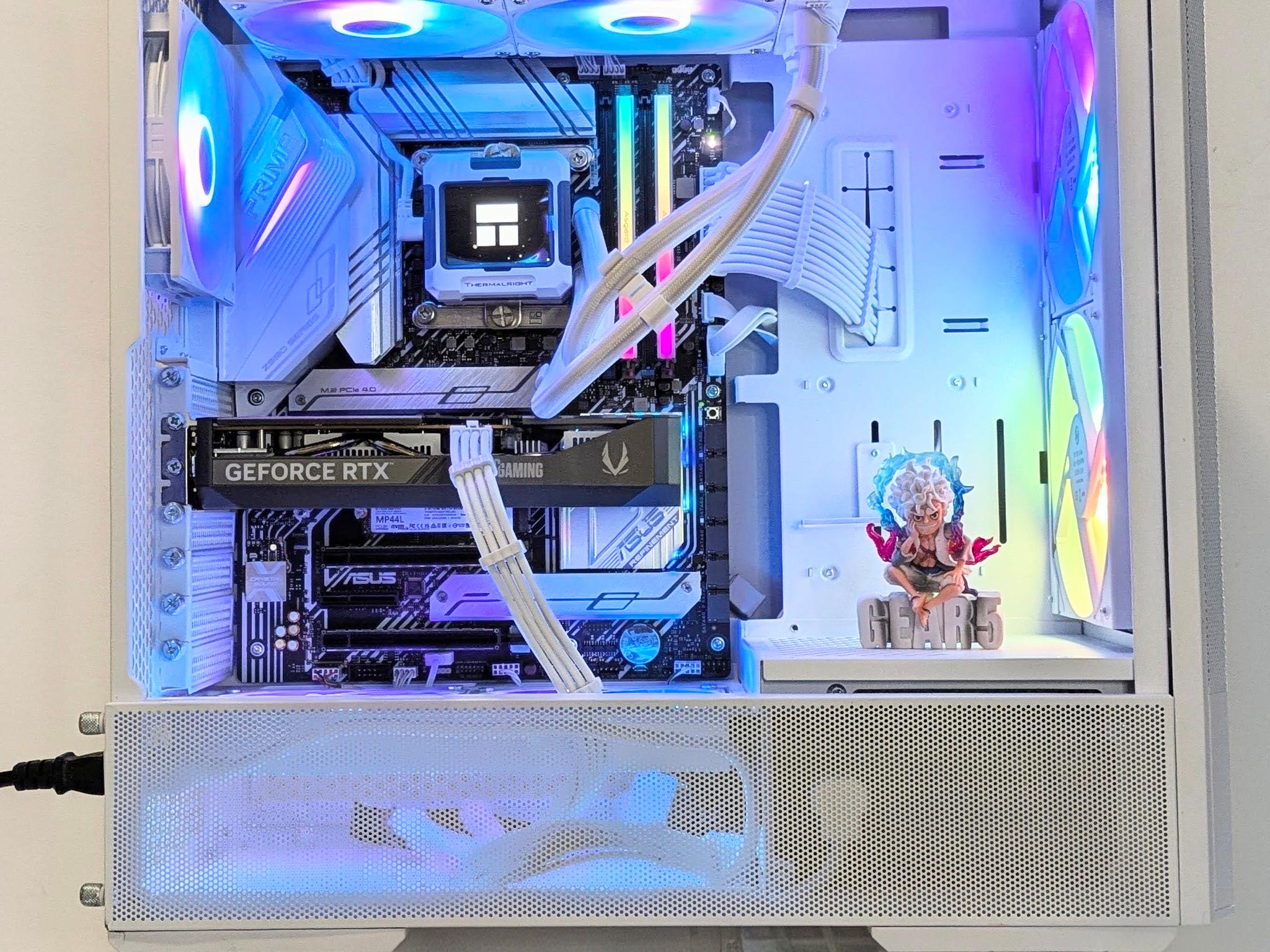 One Piece "Gear 5" High Performance Custom Gaming PC⚪RTX 5060/I7-11700K🚀⚪⚪