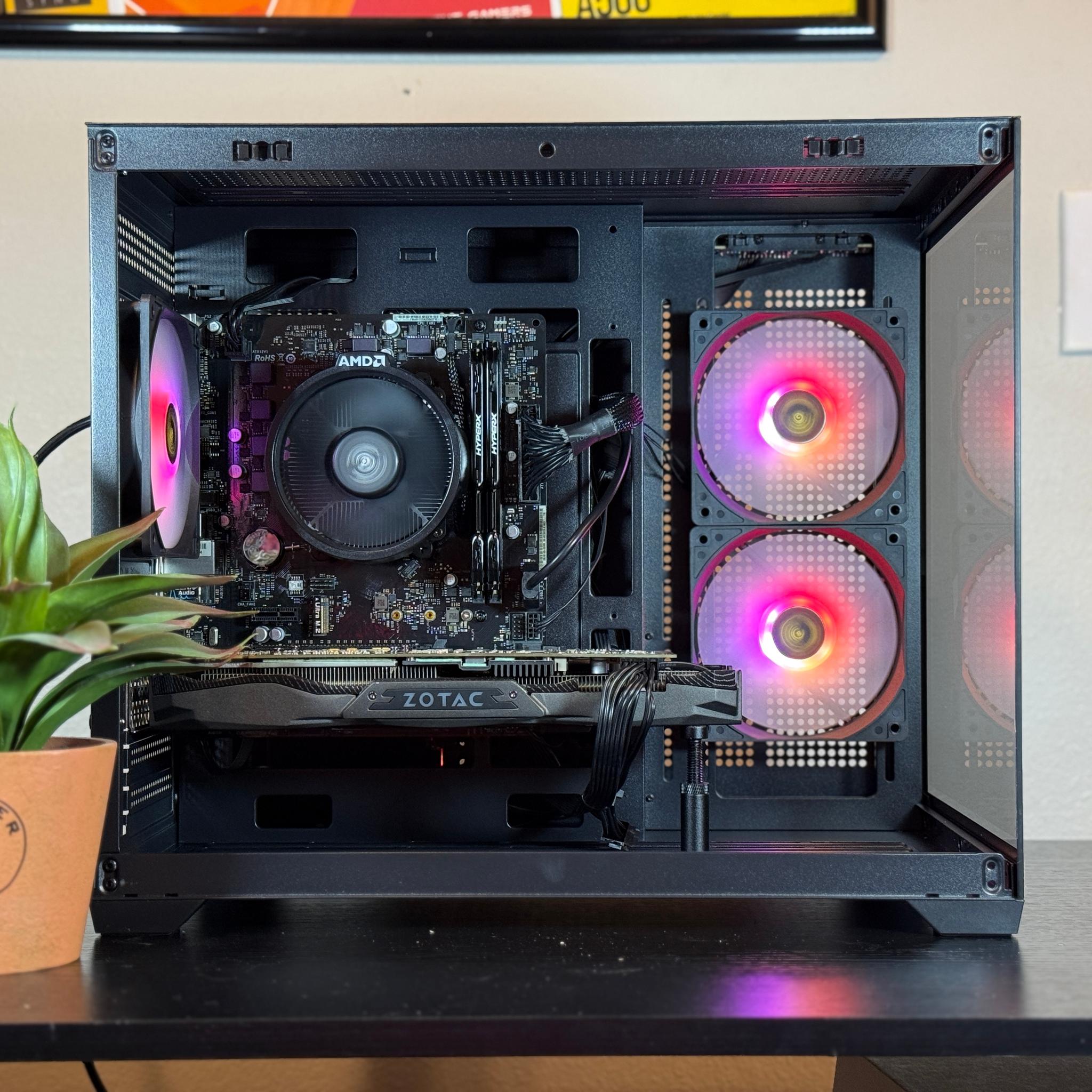 ⭐GTX 1070, Ryzen 5 1600AF, 16gb RAM, 480gb Storage⭐| Gaming PC | Fortnite, Valorant, GTA V, More