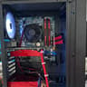 Intel i7-4770/GTX 1060, 16GB RAM, 500GB SSD, Red/Black RGB Budget Gaming PC