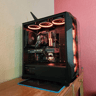 All AMD Rig, Ryzen 5600X and RX 6600XT, 16GB Ram, Liquid cooler.