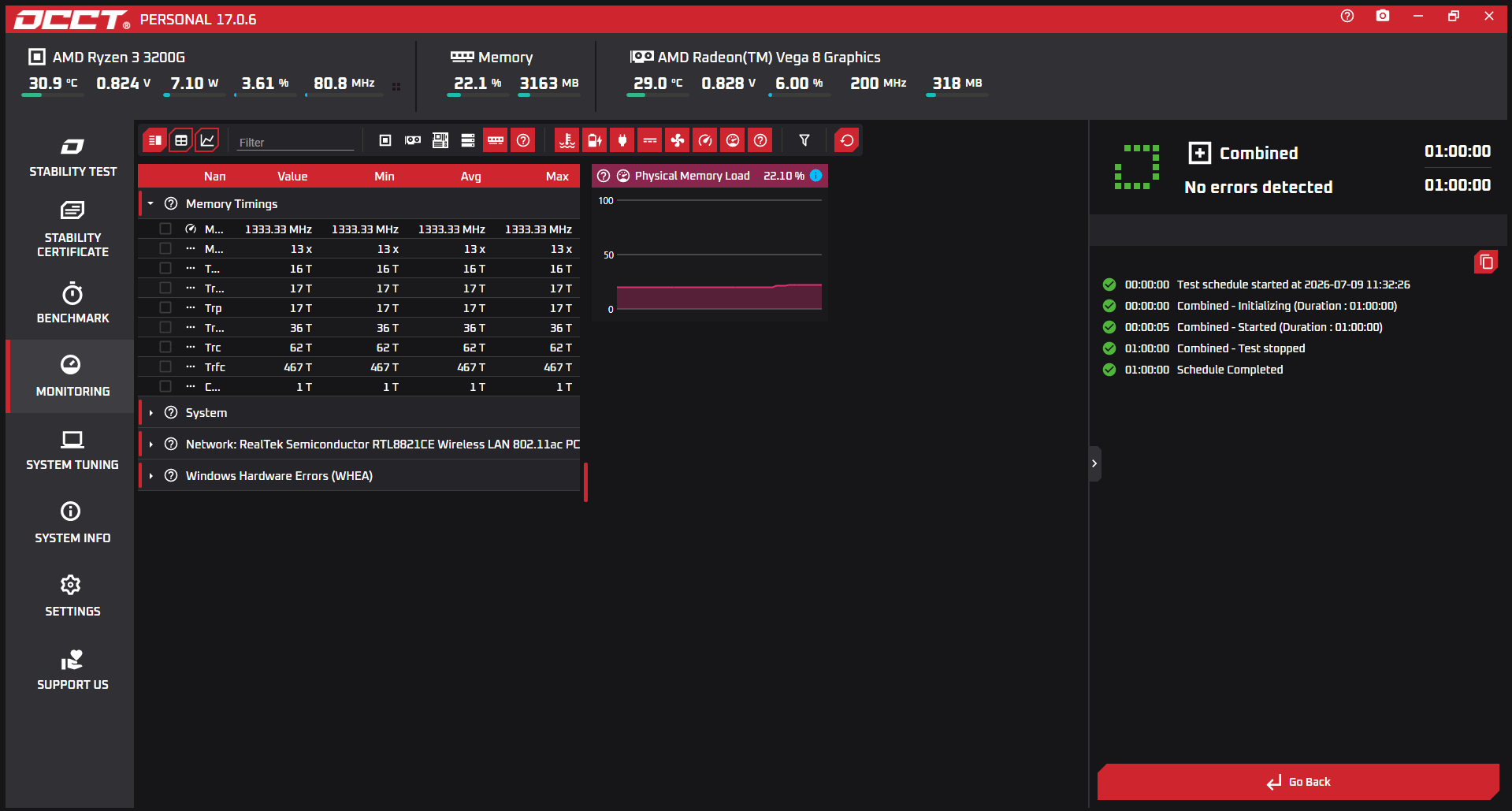 16GB Patriot Viper Elite DDR4 2666MHz Memory
