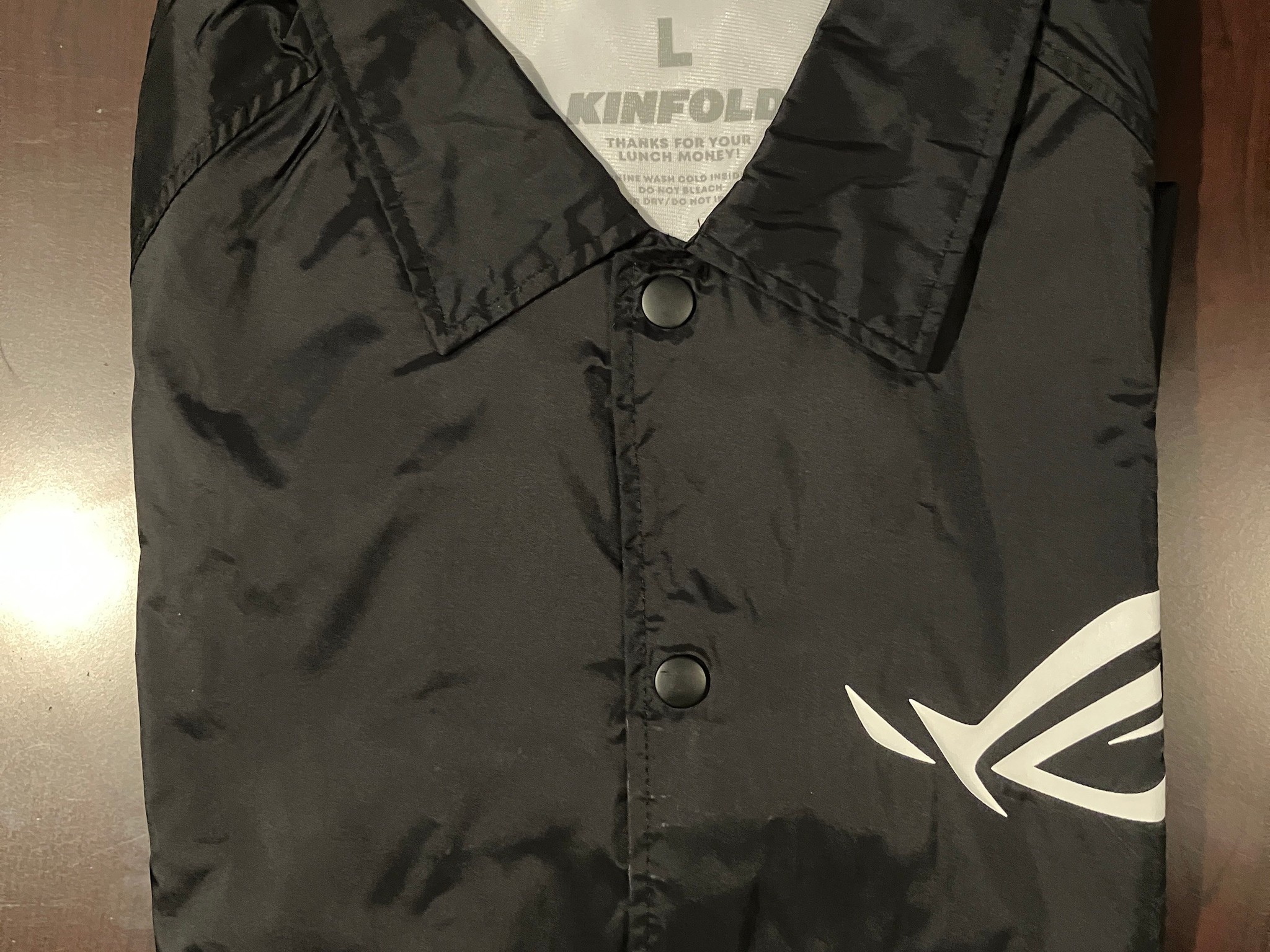 EXCLUSIVE Republic Of Gamers ROG x Kinfold Jacket (L) + ROG SLASH Sling Bag Combo