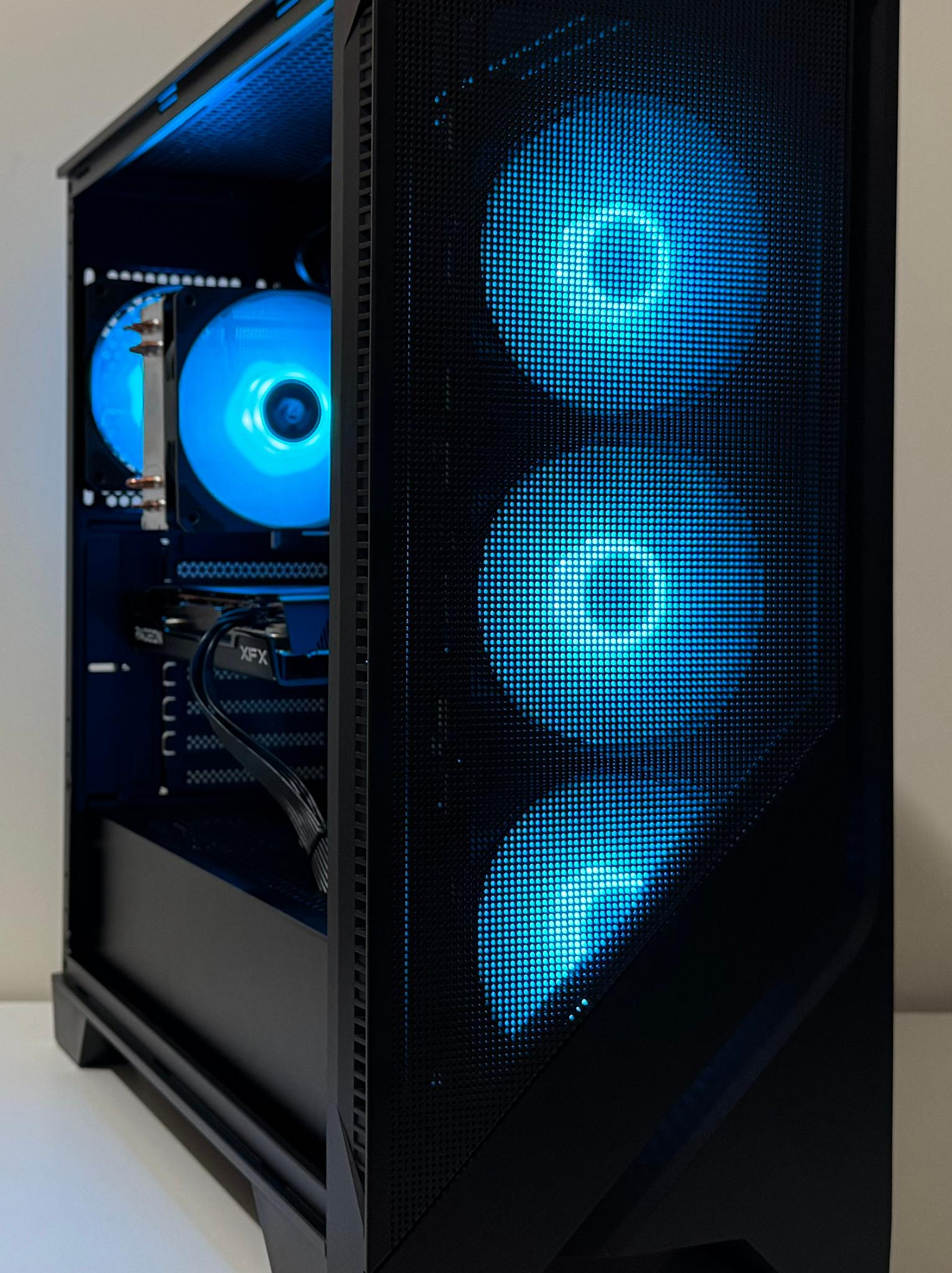 Intel Core i5 13400 16GB DDR5 AMD Radeon RX 7600 ASUS Z790 WD 1TB NVMe Gen4 SSD Gaming PC