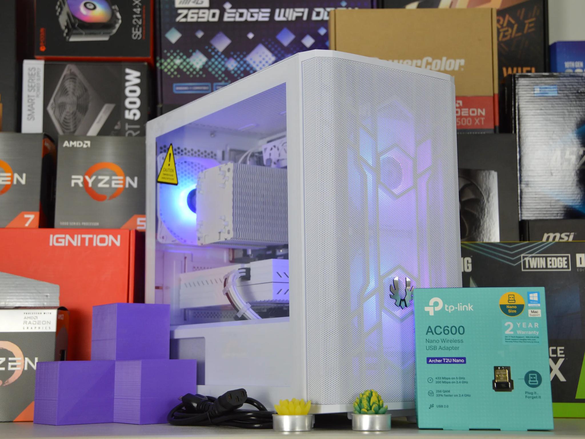 🟣❄️| RX 580 8GB | INTEL XEON E5 2670 V3 | 32GB DDR4 RAM | 1TB NVME SSD | Royal Blizzard |