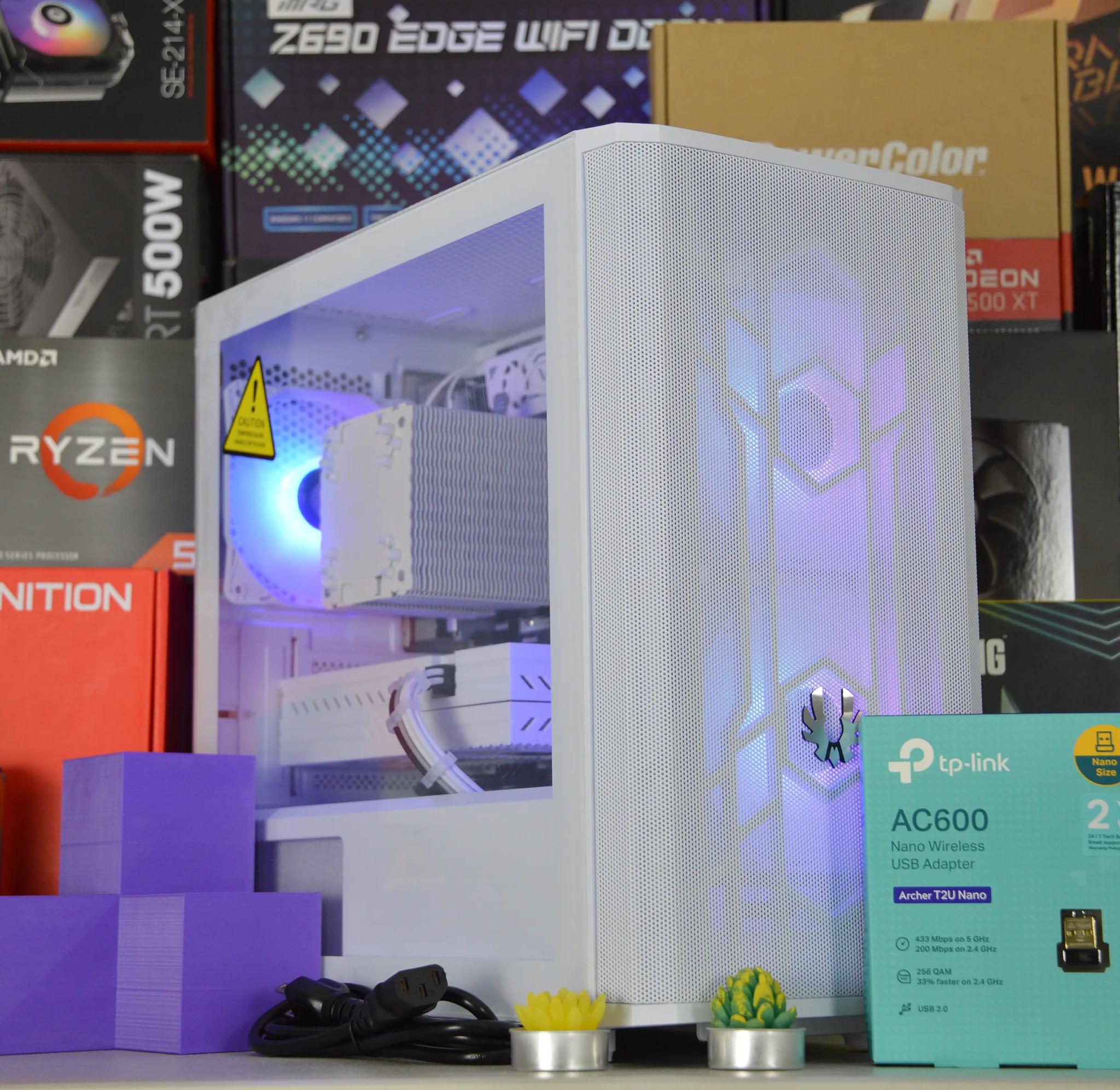 🟣❄️| RX 580 8GB | INTEL XEON E5 2670 V3 | 32GB DDR4 RAM | 1TB NVME SSD | Royal Blizzard |