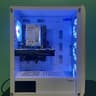 Frost White Budget Gaming PC | Intel i7 / AMD RX580 / 8GB / 1.1TB Win 11 Pro + Wi-Fi