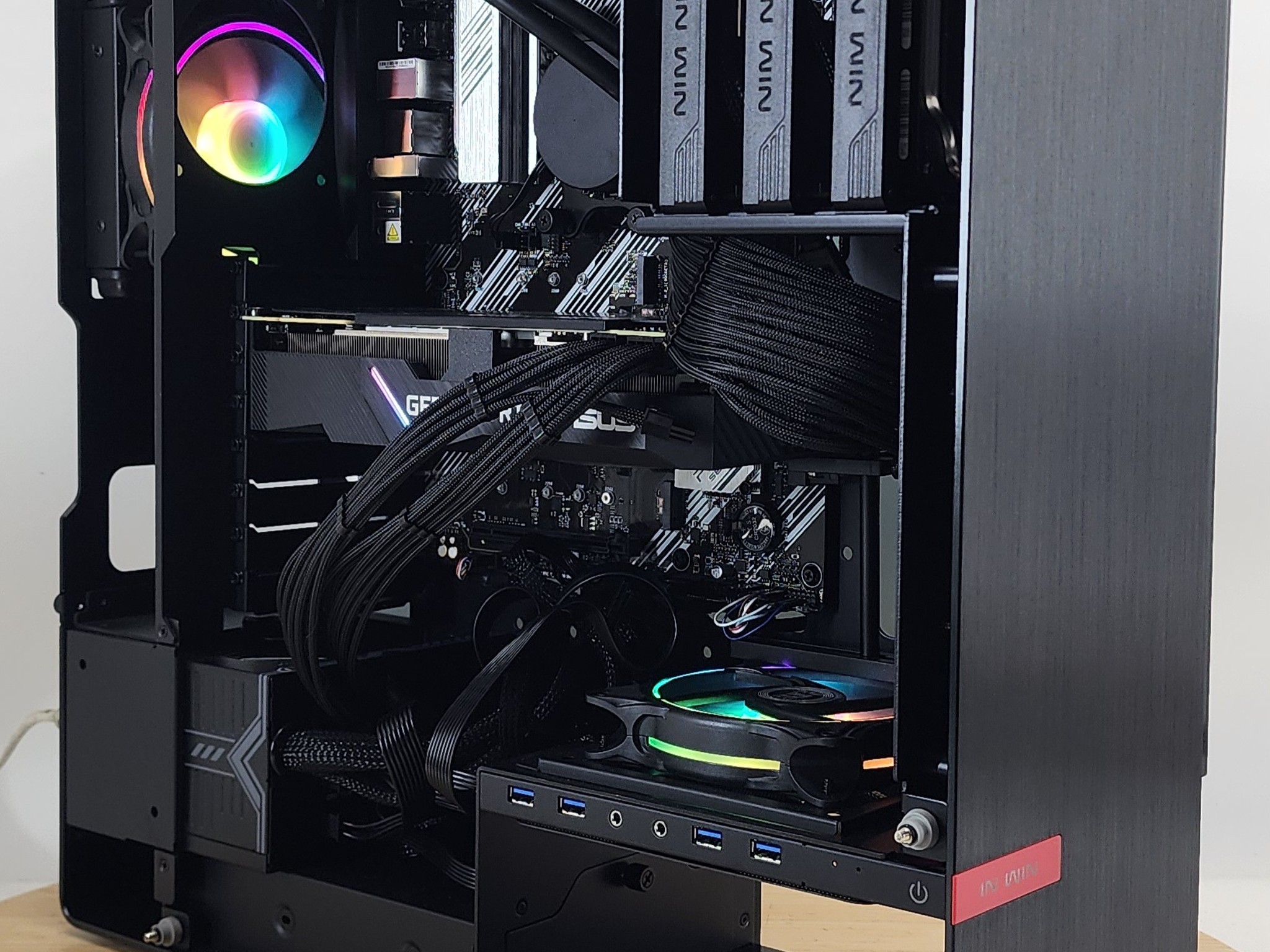 Gaming PC Ryzen 5 5500 16GB RAM 240GB SSD+500GB HDD RTX 2070 SUPER 8GB Win11 PC