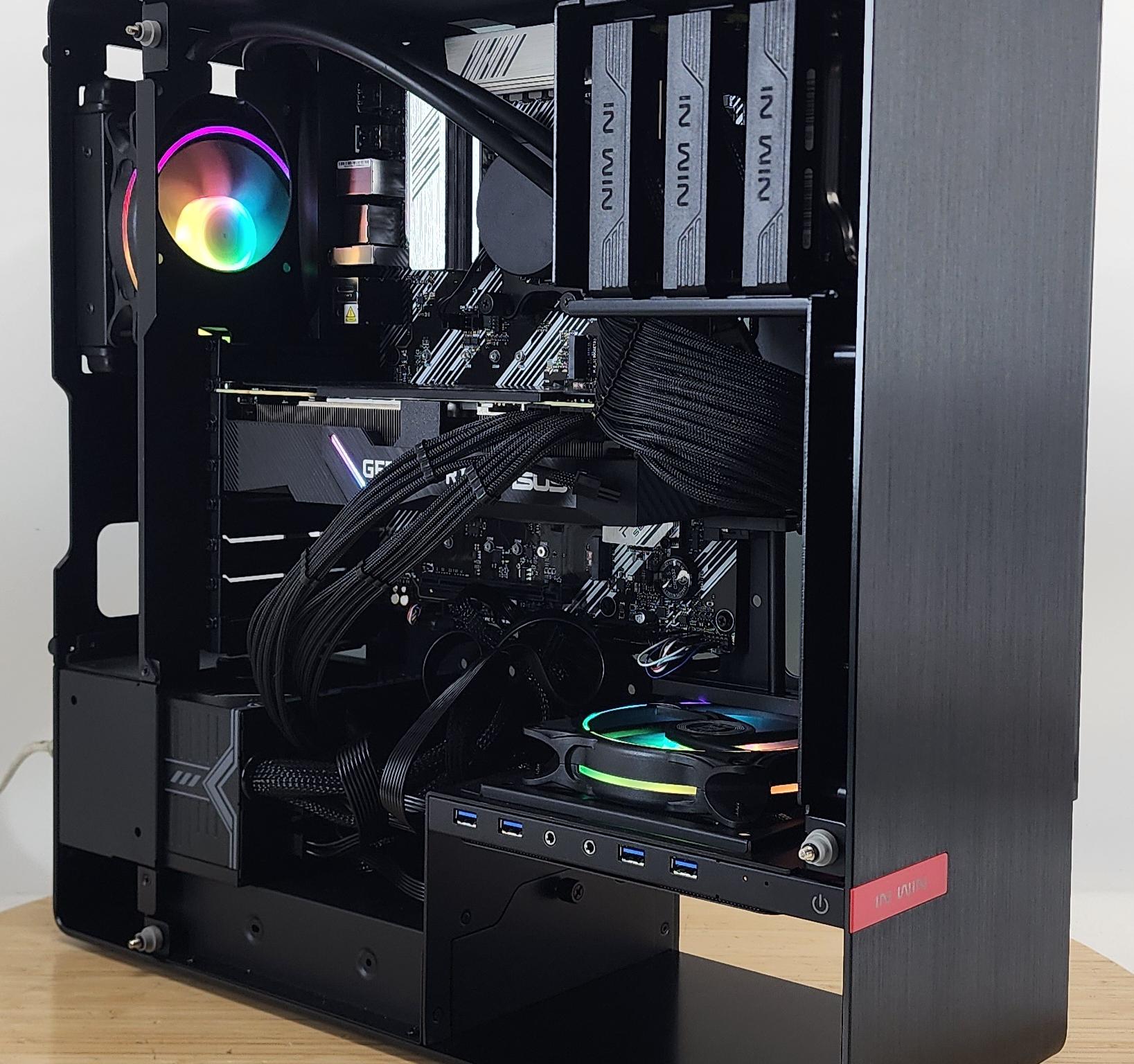 Gaming PC Ryzen 5 5500 16GB RAM 240GB SSD+500GB HDD RTX 2070 SUPER 8GB Win11 PC