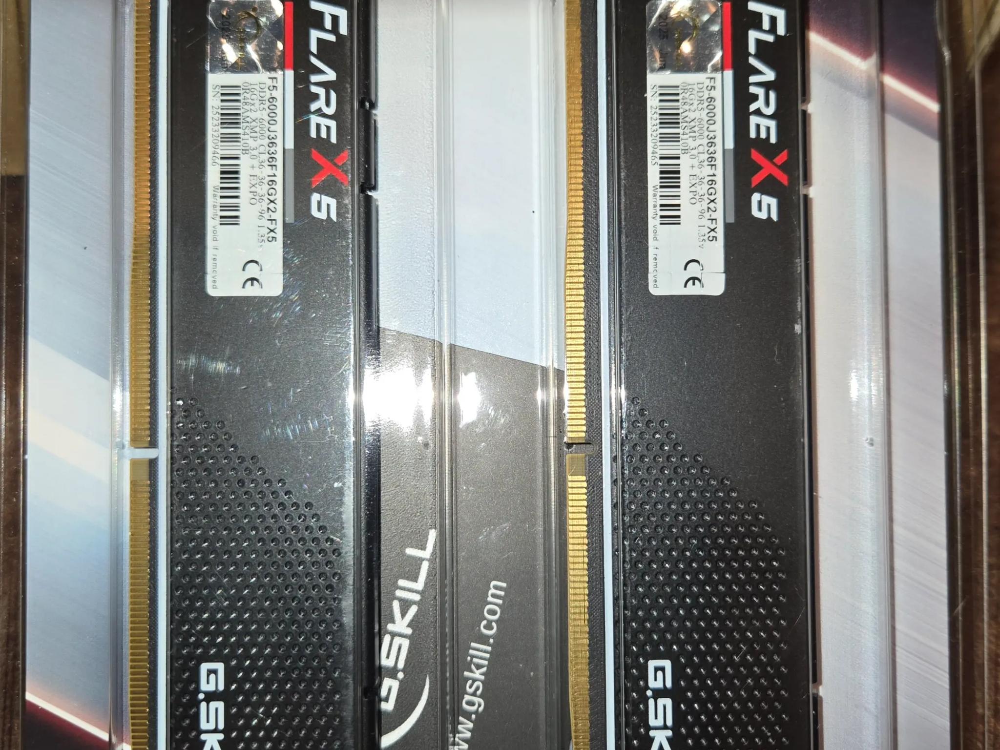 G.Skill Flare X5 Series 32GB (2 x 16GB) DDR5-6000