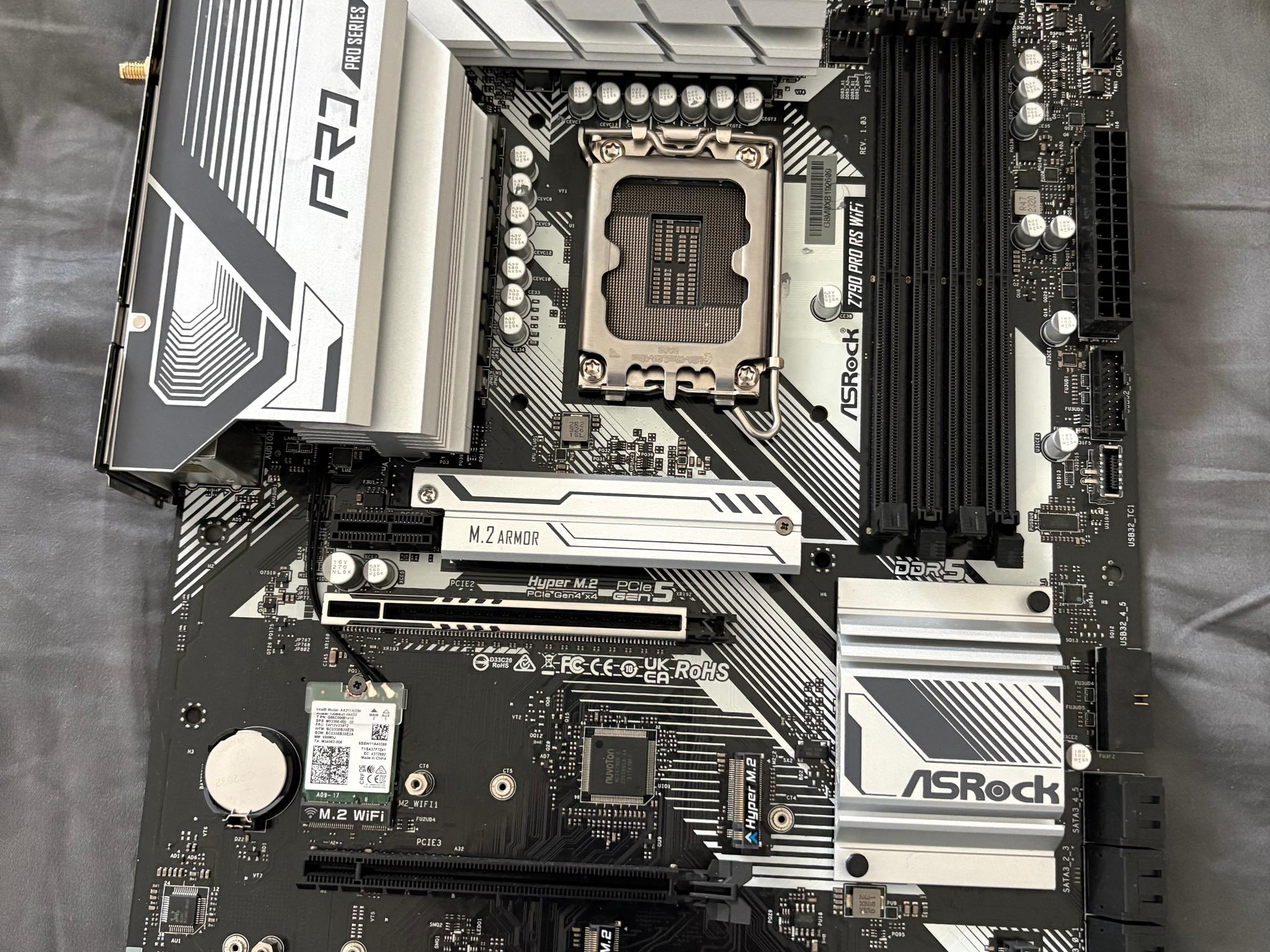 Asrock z790 Pro WiFi Motherboard