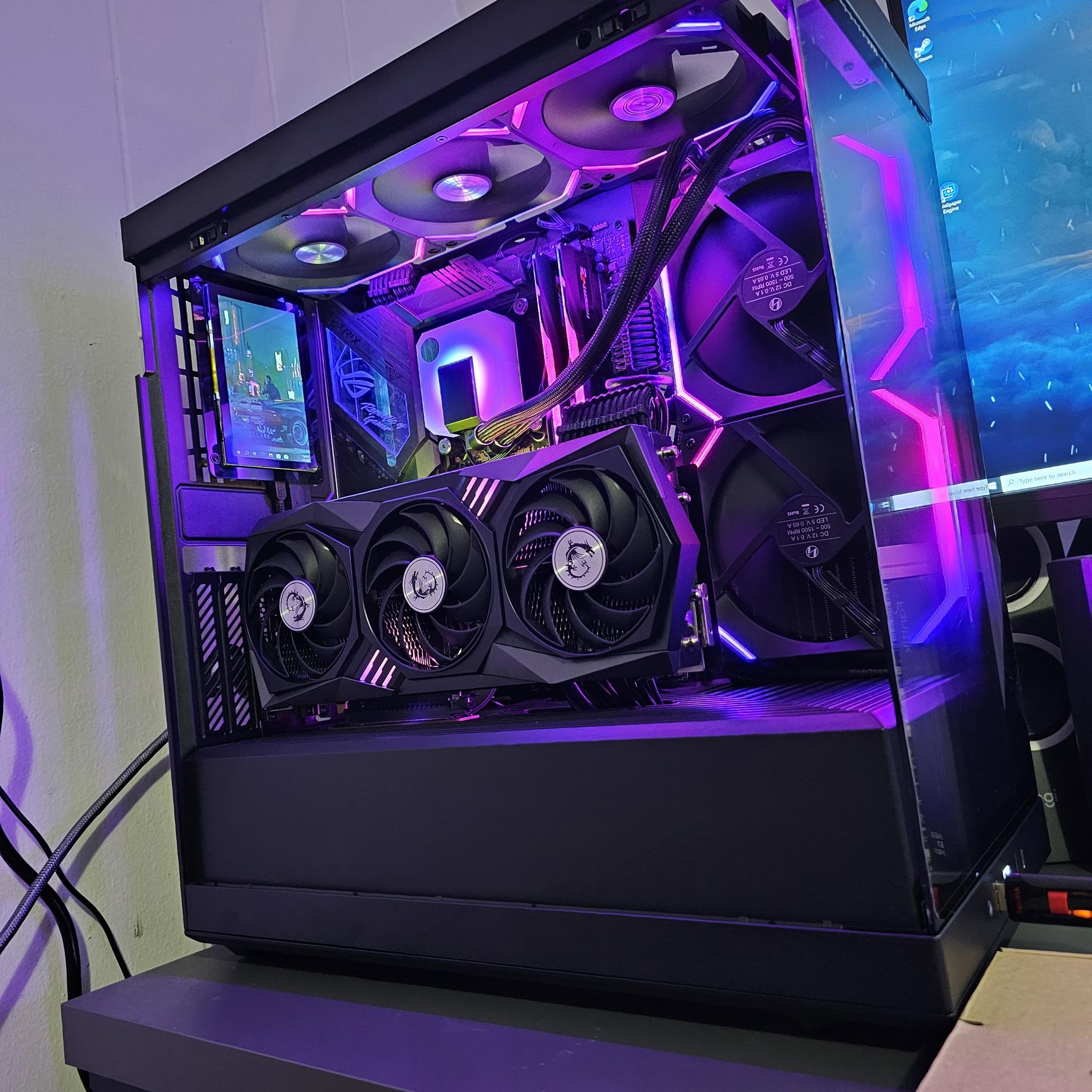 Blackout! // i5 13600KF // MSI RTX 3080 // 32GB DDR5 // 2TB GEN4 M.2