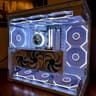 Hvítr Vargr - RTX 5080 OC SFF | Ryzen 7 9800x3d | 2TB NVME | 32GB @6400 MT/sec | 1000W Platinum PSU