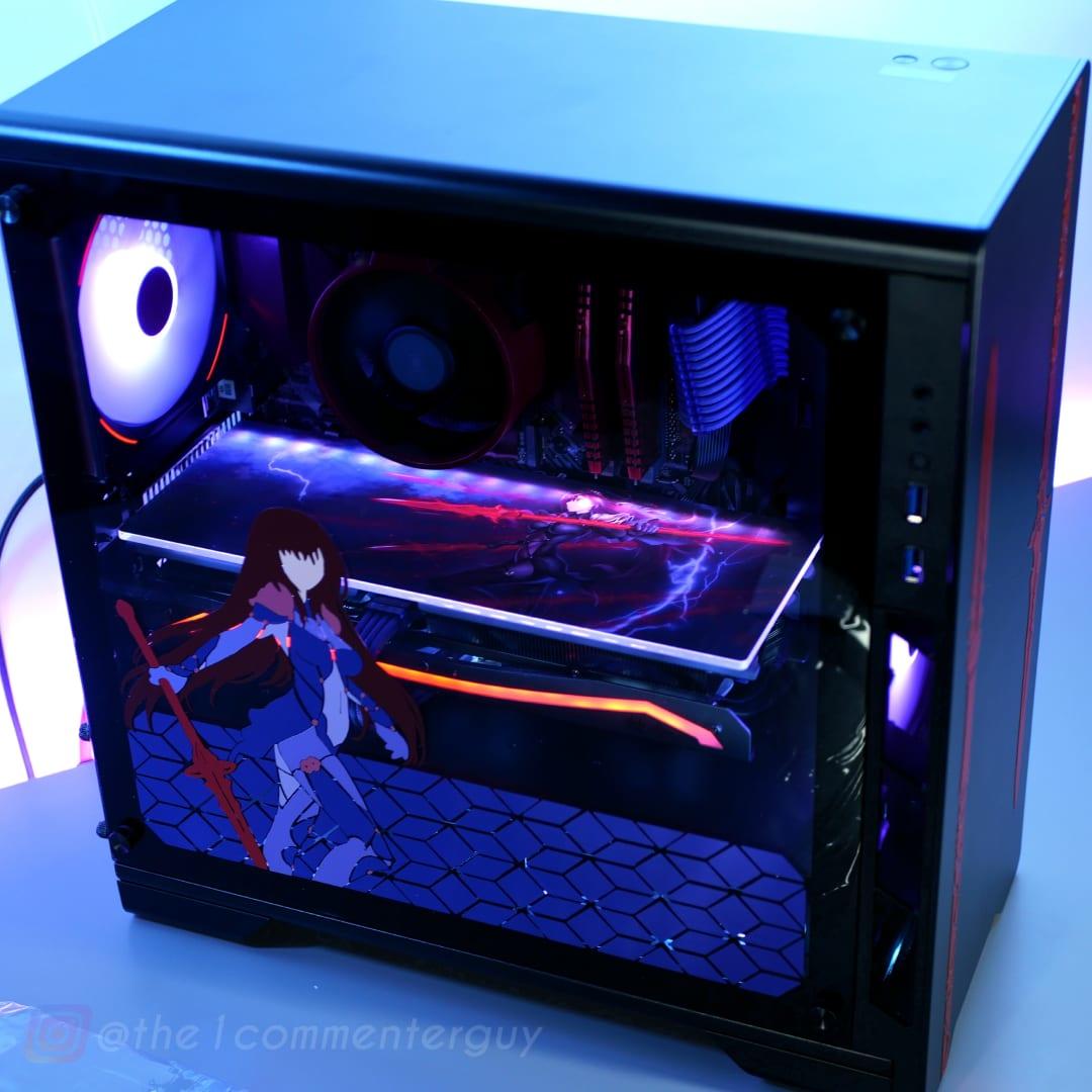 Scathach | RTX 3060, Ryzen 5 5500 FGO theme pc build