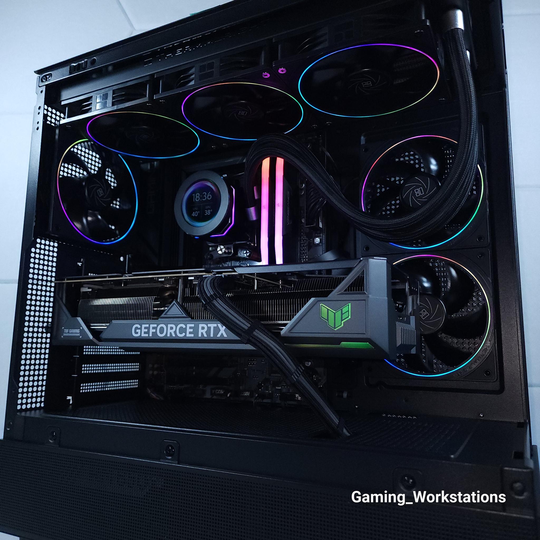 🤍RTX 4080 || Ryzen 7 7800X3D || 32GB 6000MHz || 2TB NVMe Gen 4 || 1440/4K Gaming Computer