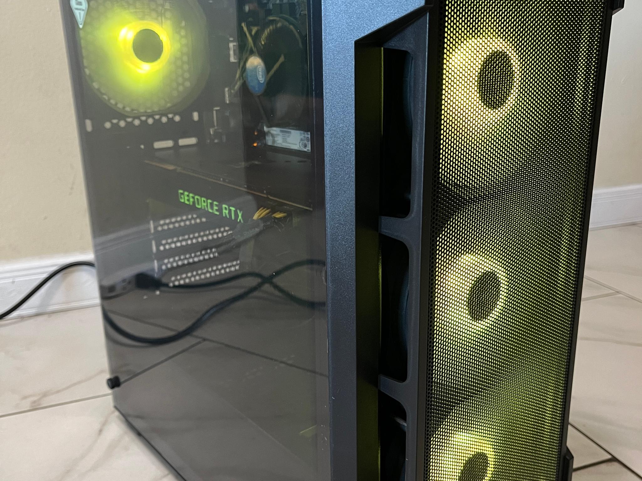 🟠🔥RTX 2080, Intel i5-10400, 16GB RAM, 1TB SSD Storage, High Performance RGB Gaming PC /w Wi-Fi🖥️