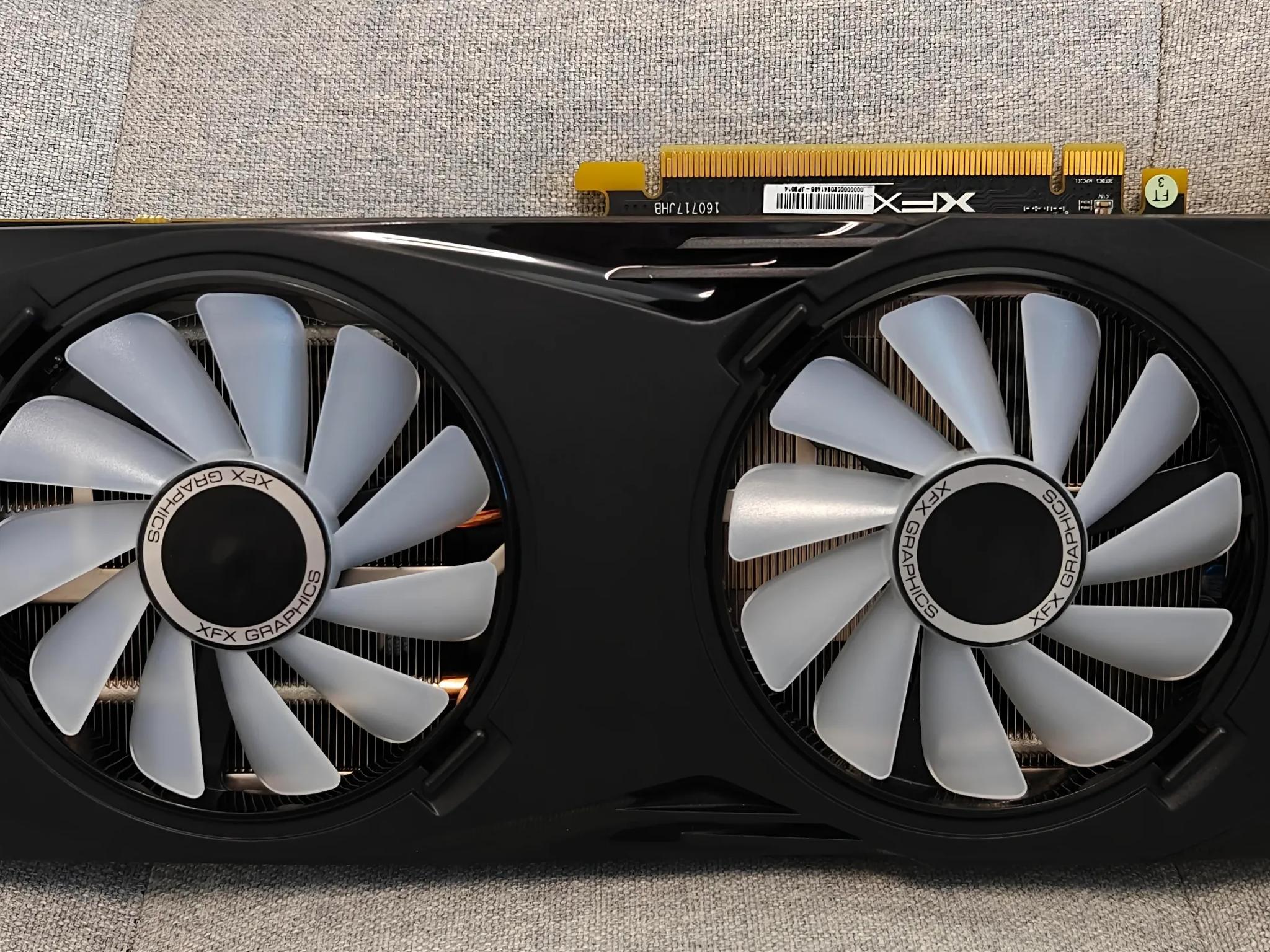 XFX AMD Radeon RX 580 GTR Black Edition 8GB GDDR5 PCI Express 3.0 Graphics Card