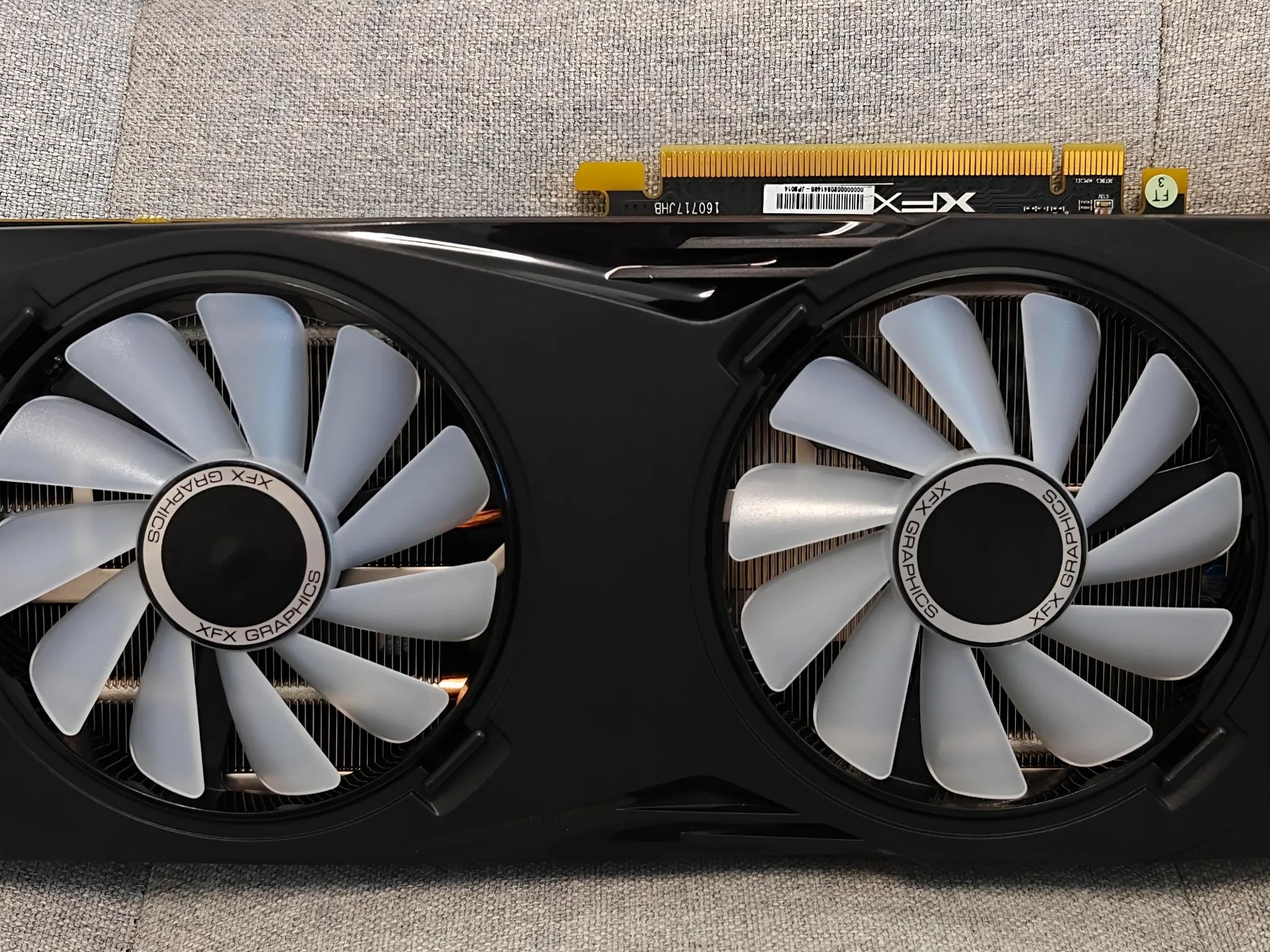 XFX AMD Radeon RX 580 GTR Black Edition 8GB GDDR5 PCI Express 3.0 Graphics Card