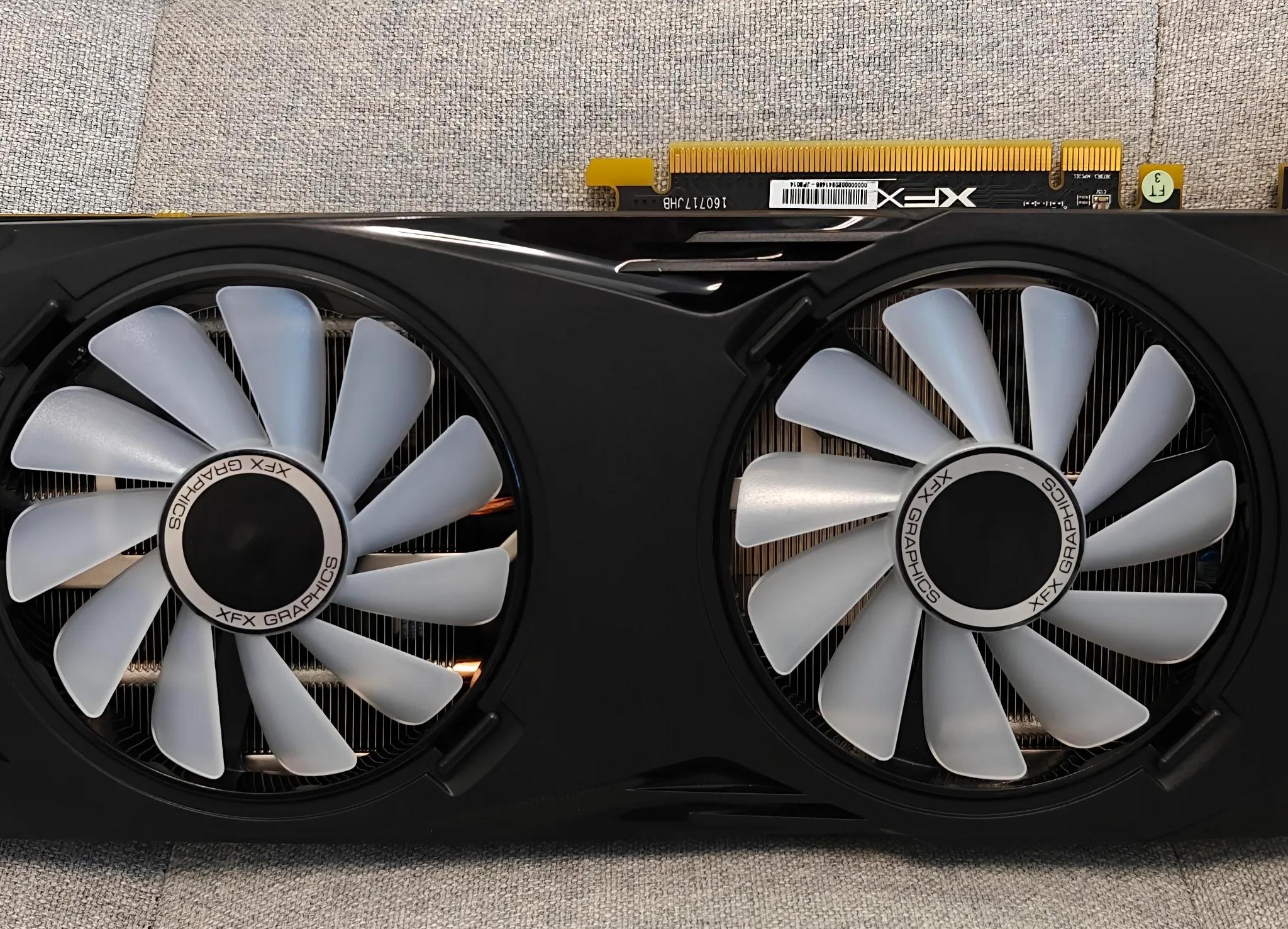 XFX AMD Radeon RX 580 GTR Black Edition 8GB GDDR5 PCI Express 3.0 Graphics Card