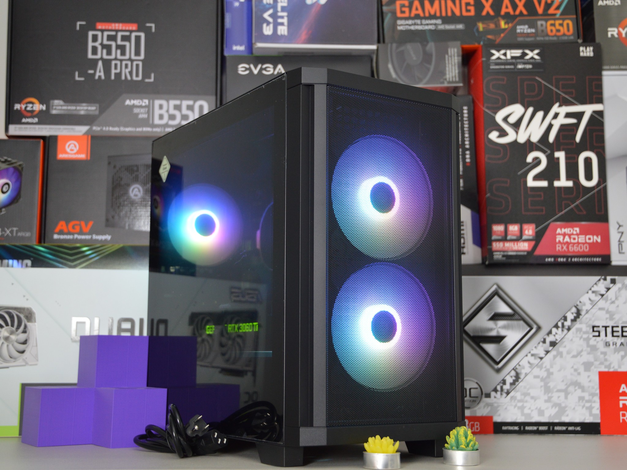 🐝🐝| RTX 3060 Ti 8GB | AMD RYZEN 5 5500 | 16GB DDR4 RAM | 1TB NVME SSD | Bee Sting 3.0 |