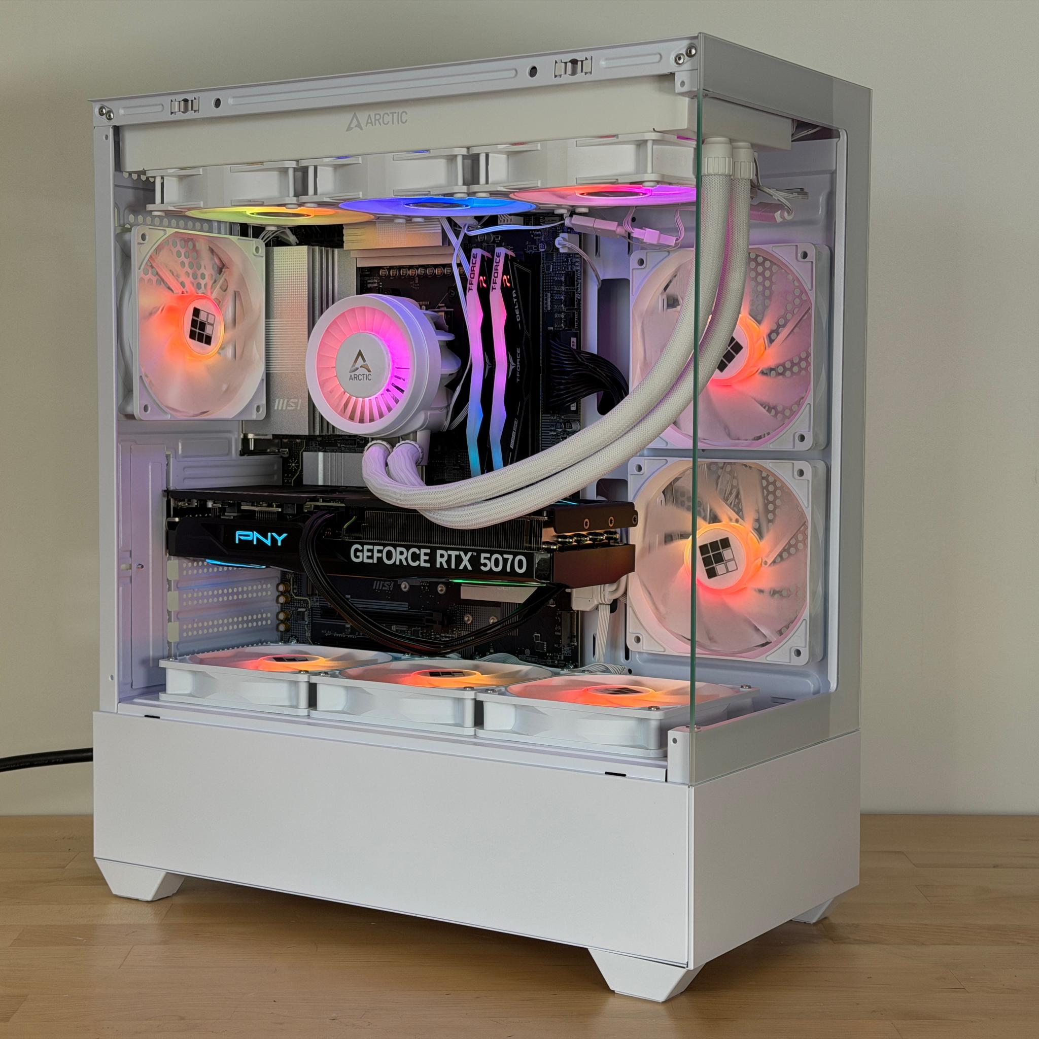 RTX 5070 Ryzen 7 9800x3d Gaming PC With 2tb ssd and 32gb DDR5
