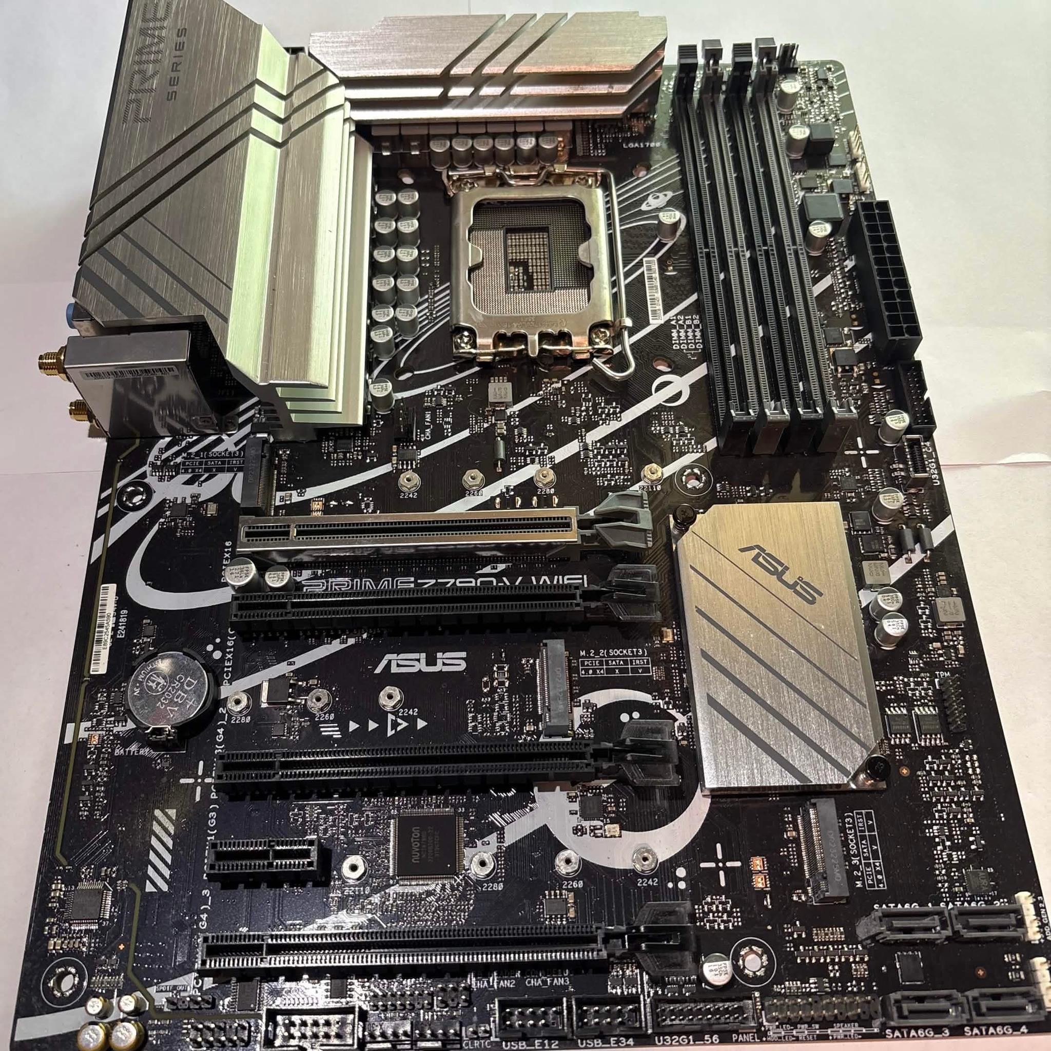 ASUS Prime Z790-V WiFi ATX Motherboard LGA1700 DDR5 Tested Working