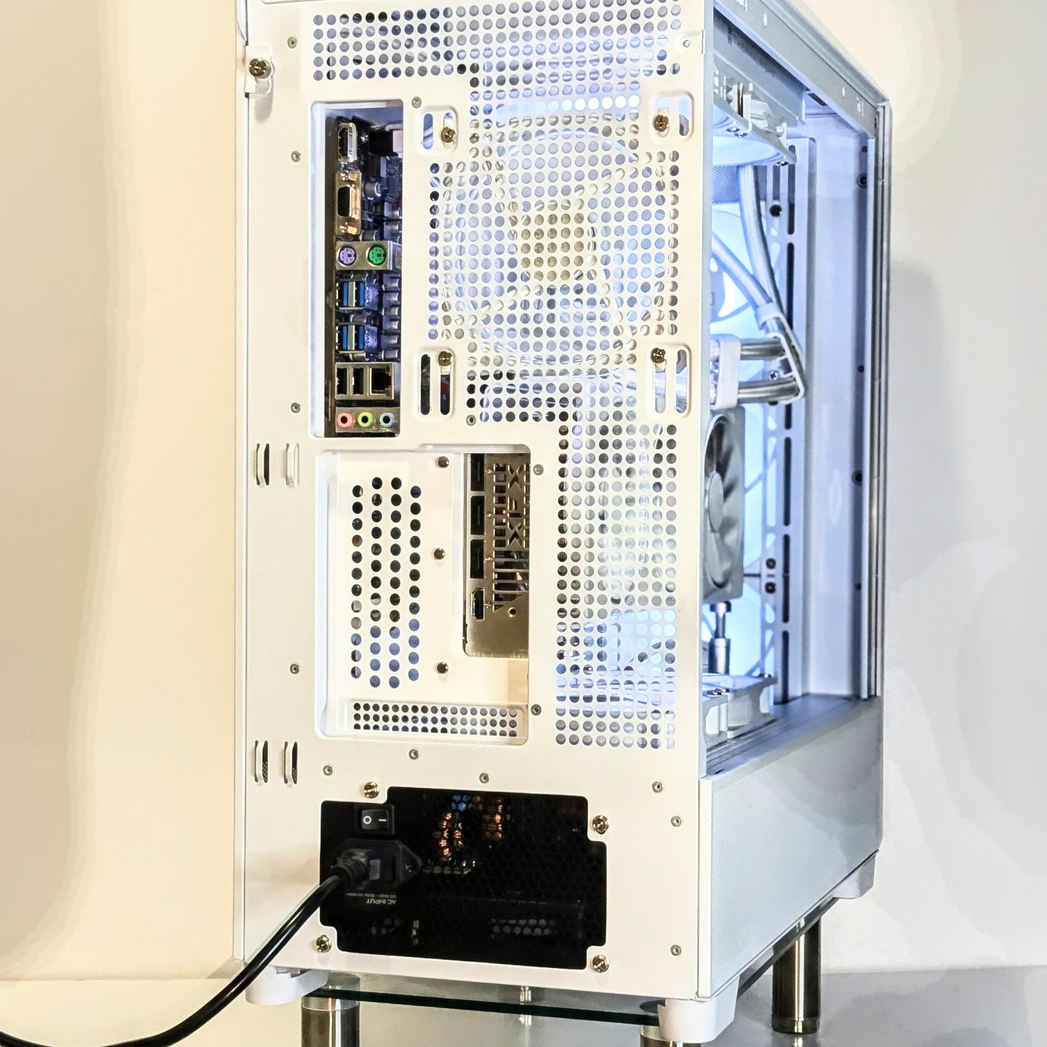 All-White Birch PC | Ryzen 7 7800X3D | XFX RX 9070 (XT Flashed - 29.5k Time Spy)