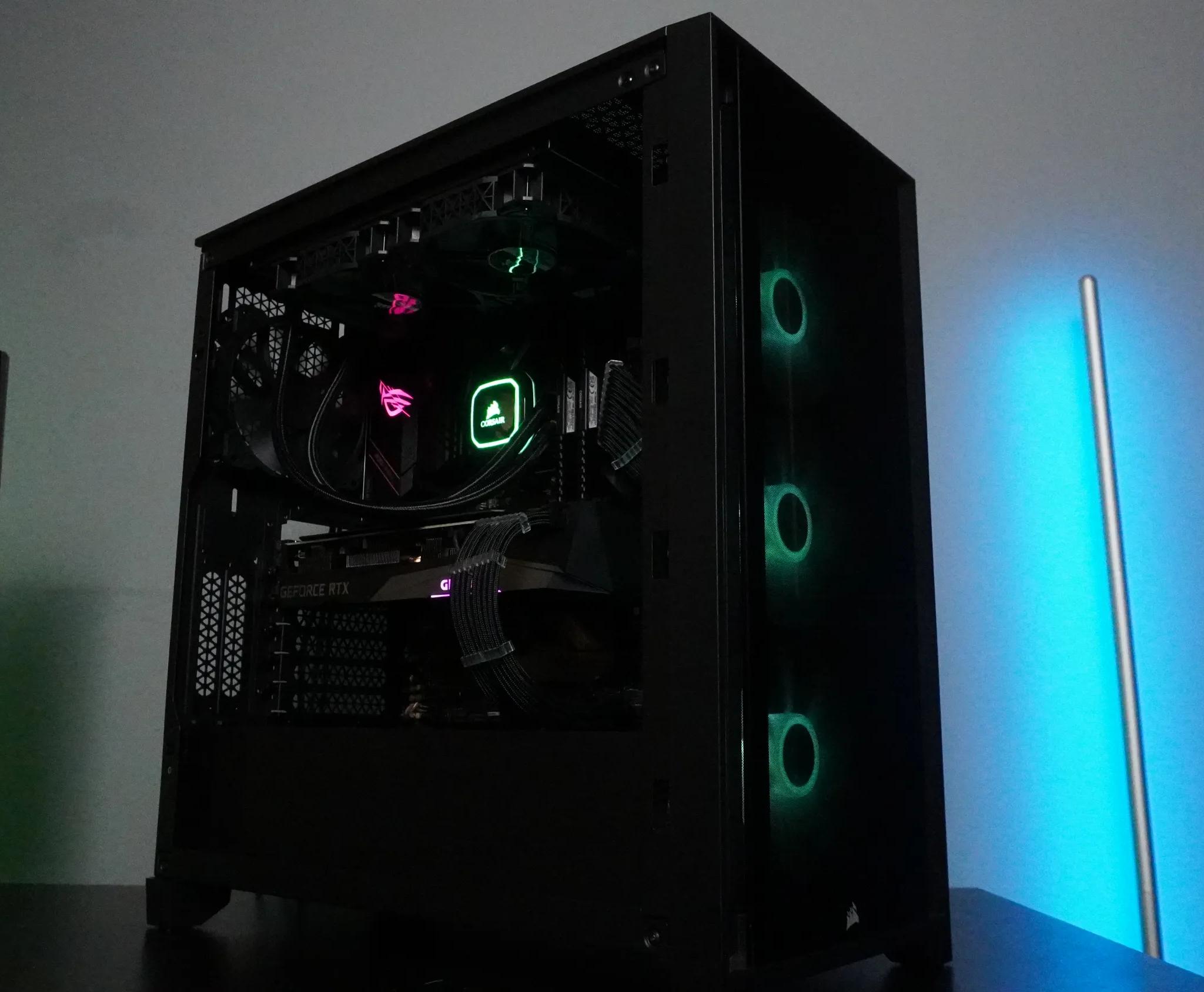 🖤STEALTH🖤 GAMING MACHINE 💚RTX 3070 🧡Ryzen 9 5900x | 2TB NVME | 32GB DDR4 | WIFI