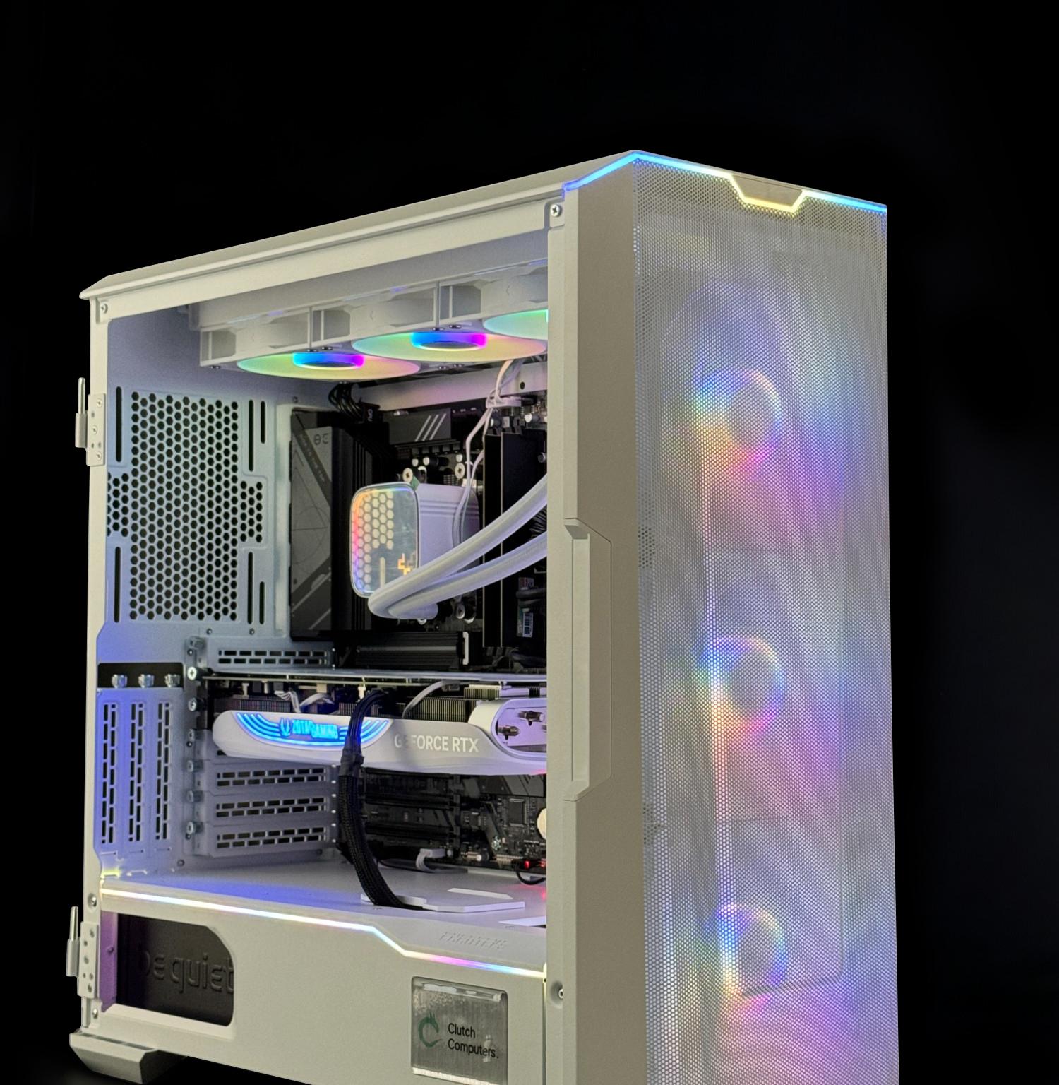 Clutch Computers Draco Ultra Gaming PC W/Ryzen 7 7800x3D/32gb DDR5/RTX 4070 Ti Super/1TB SSD