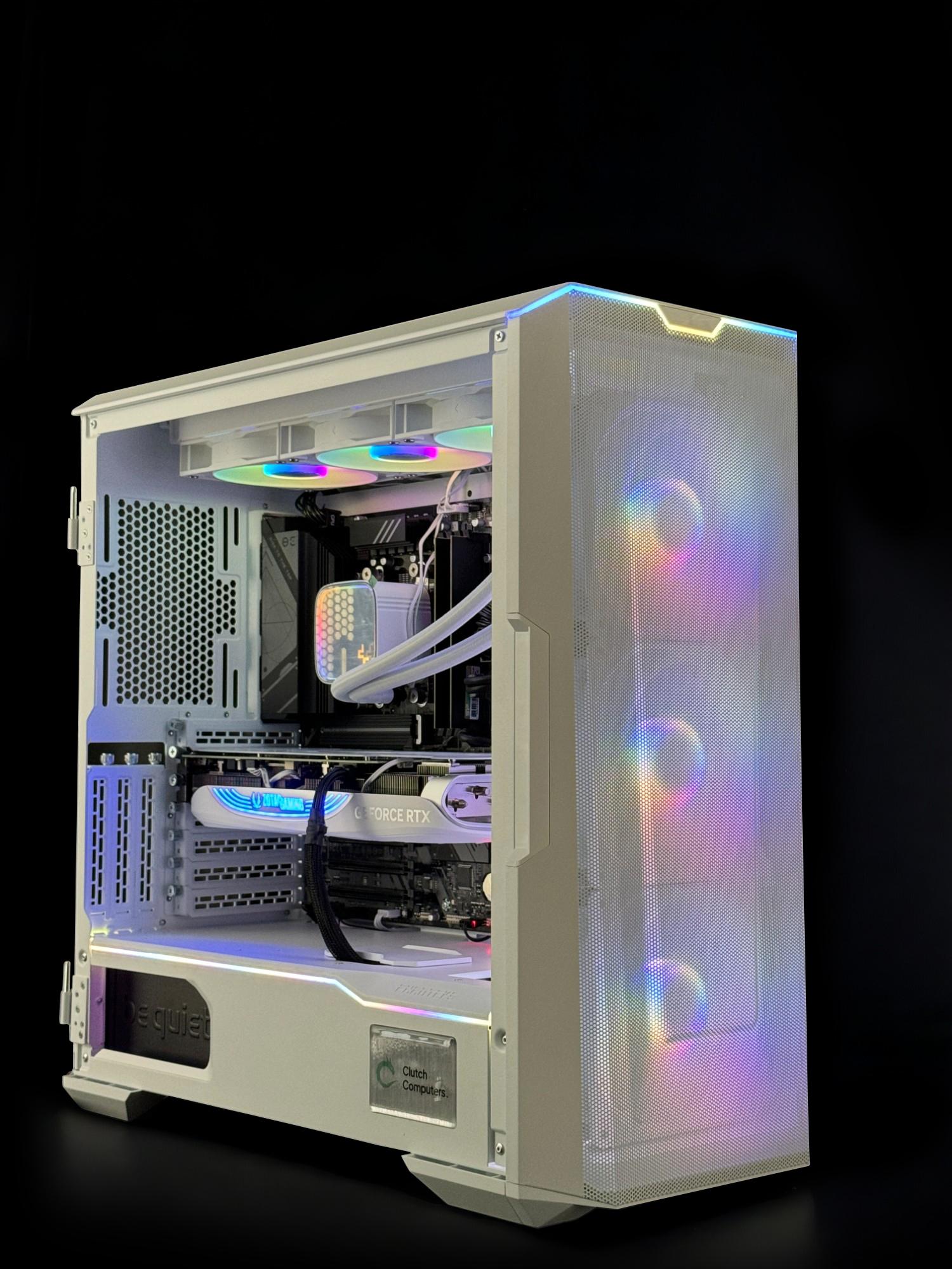 Clutch Computers Draco Ultra Gaming PC W/Ryzen 7 7800x3D/32gb DDR5/RTX 4070 Ti Super/1TB SSD