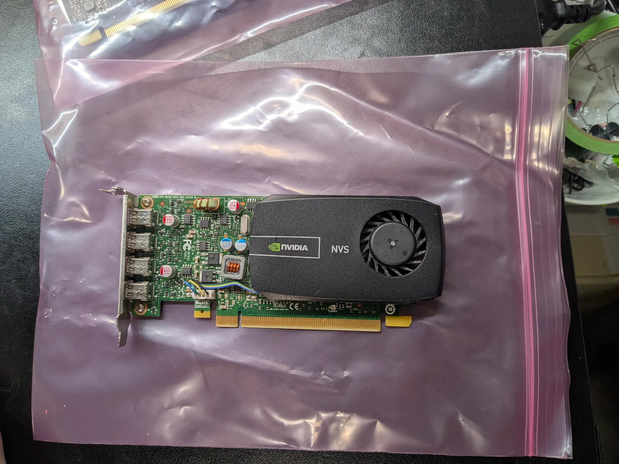 Nvidia NVS 510 - Tested - 2GB DDR3, 4x MiniDP