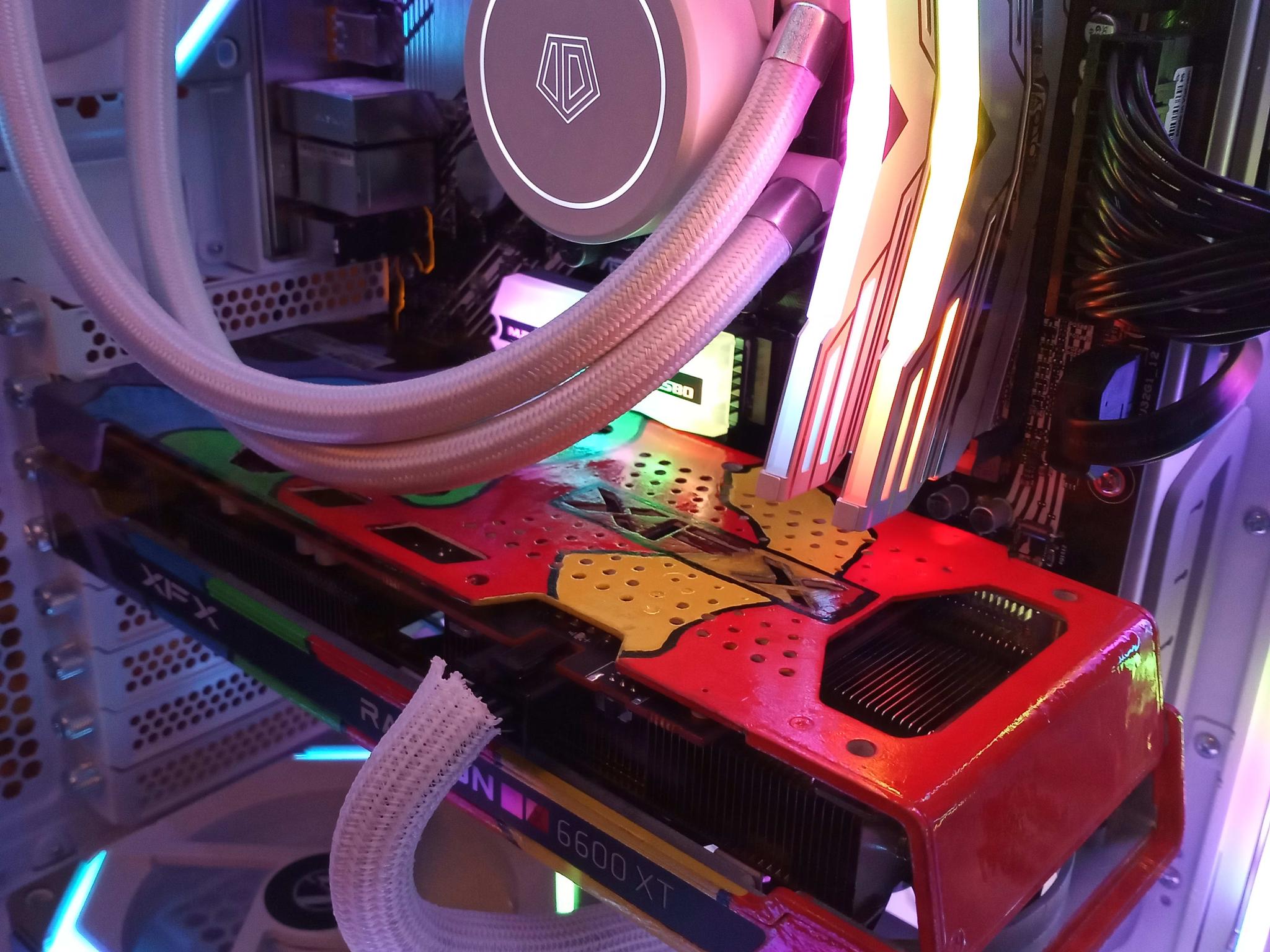 ICEBERG🧊| Ryzen 5600 & RX 6600XT Gaming/Streaming PC