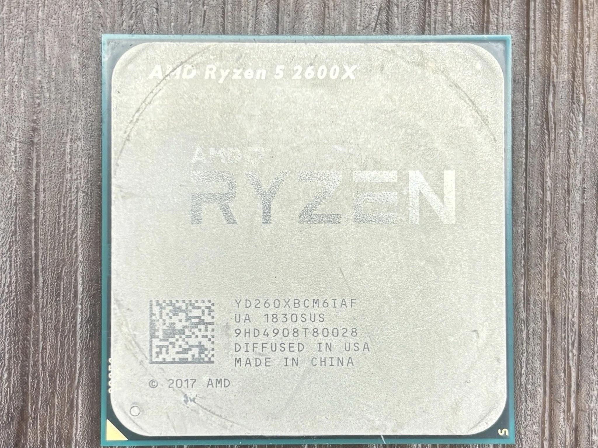AMD Ryzen 5 2600X YD260XBCM6IAF 4.2 GHz AM4 6-Core 12-Thread CPU Processor