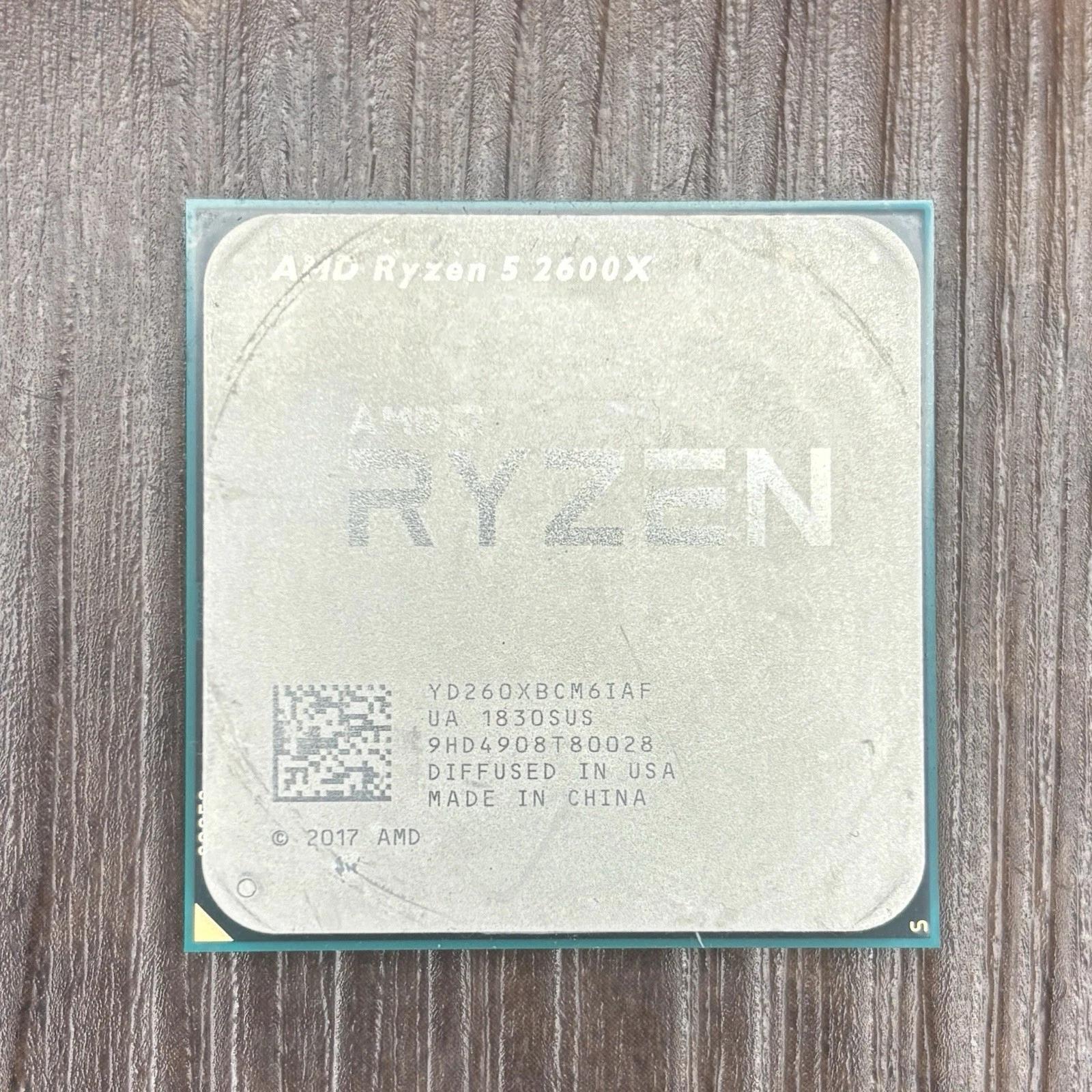 AMD Ryzen 5 2600X YD260XBCM6IAF 4.2 GHz AM4 6-Core 12-Thread CPU Processor