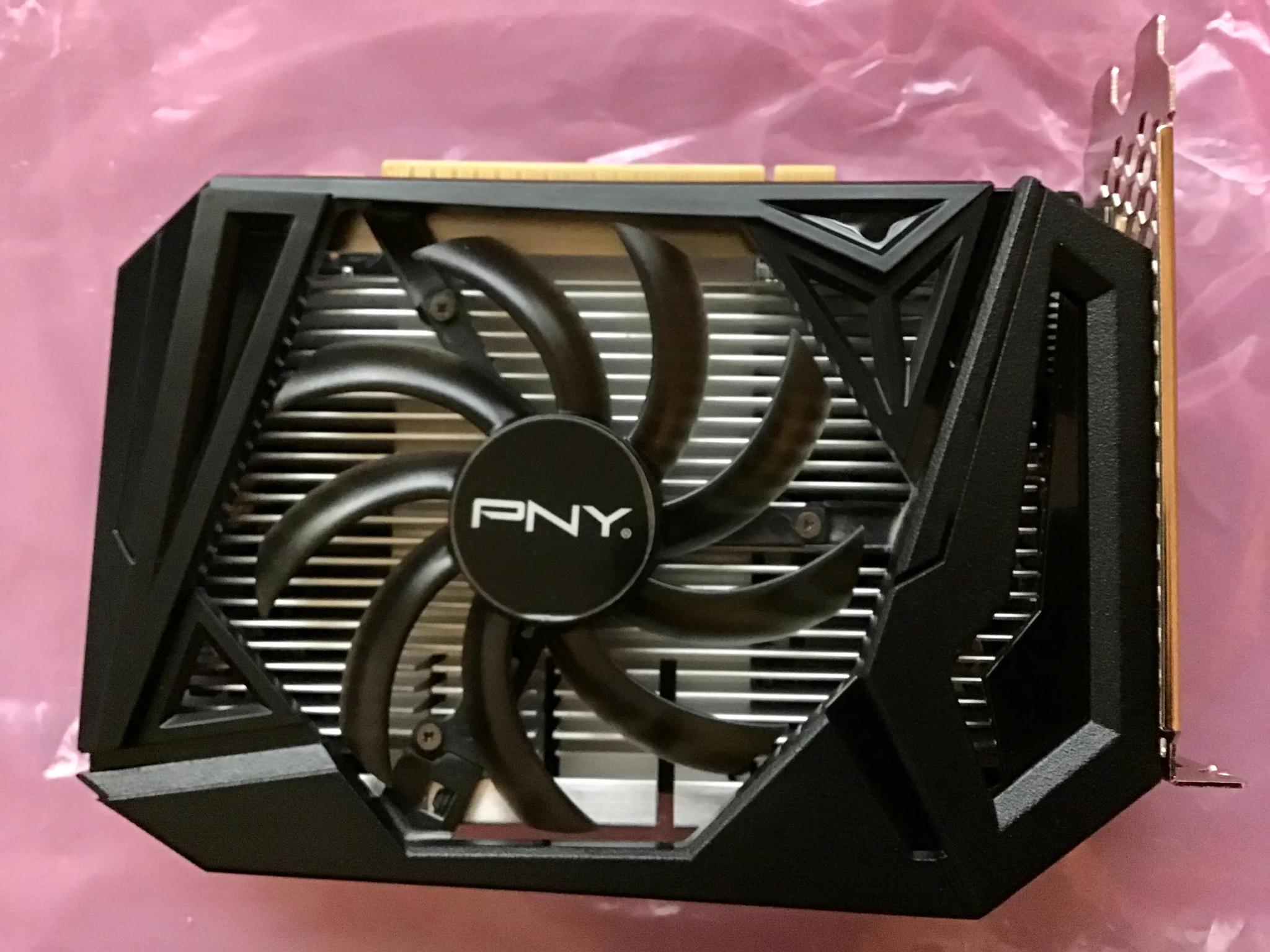 Used PNY GeForce GTX 1650 4GB GDDR6 Single Fan - No Box