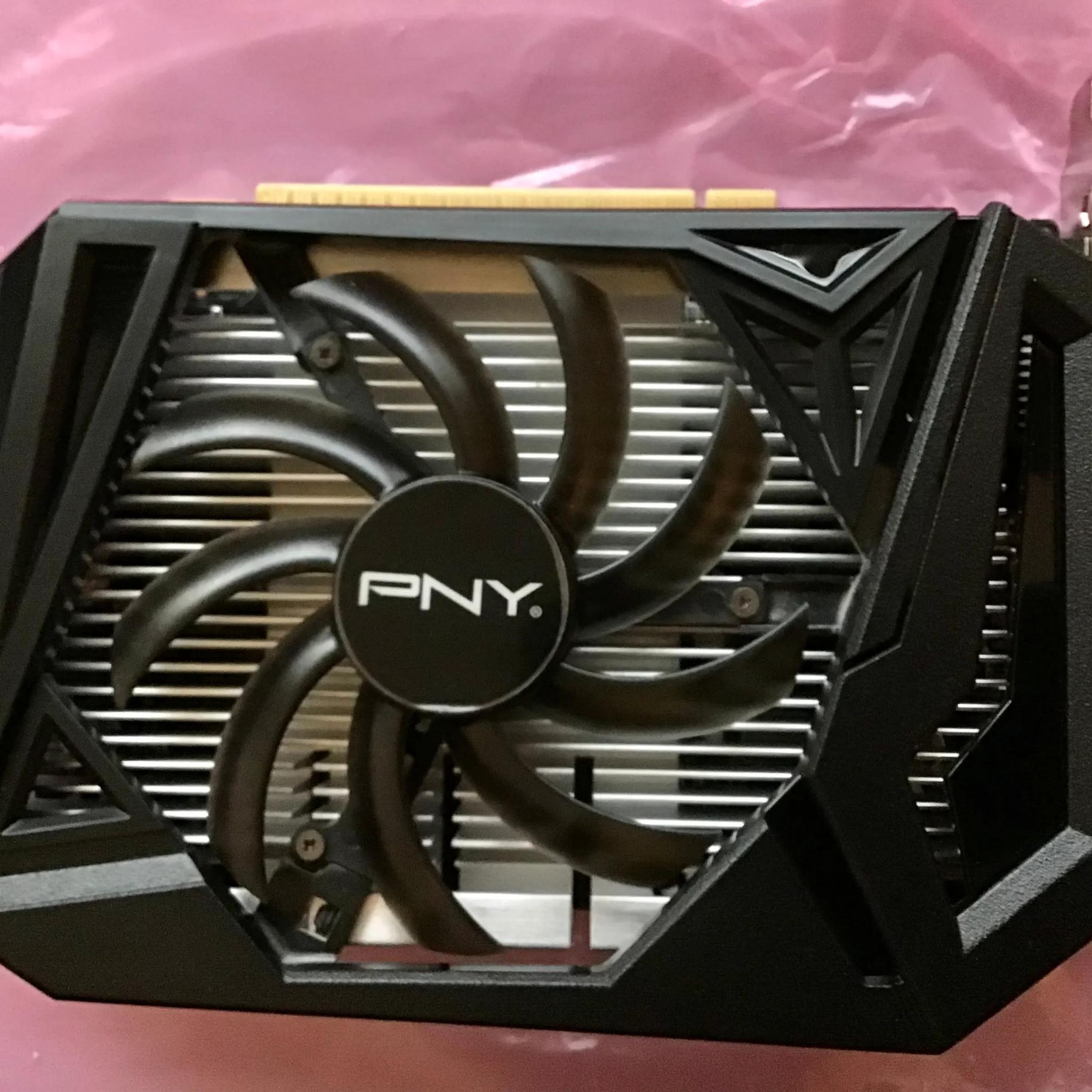 Used PNY GeForce GTX 1650 4GB GDDR6 Single Fan - No Box