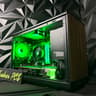 🌈🌲 NEON OAK 🌲🌈 Radeon RX 6750 XT Custom Gaming PC - Ryzen 5 5500