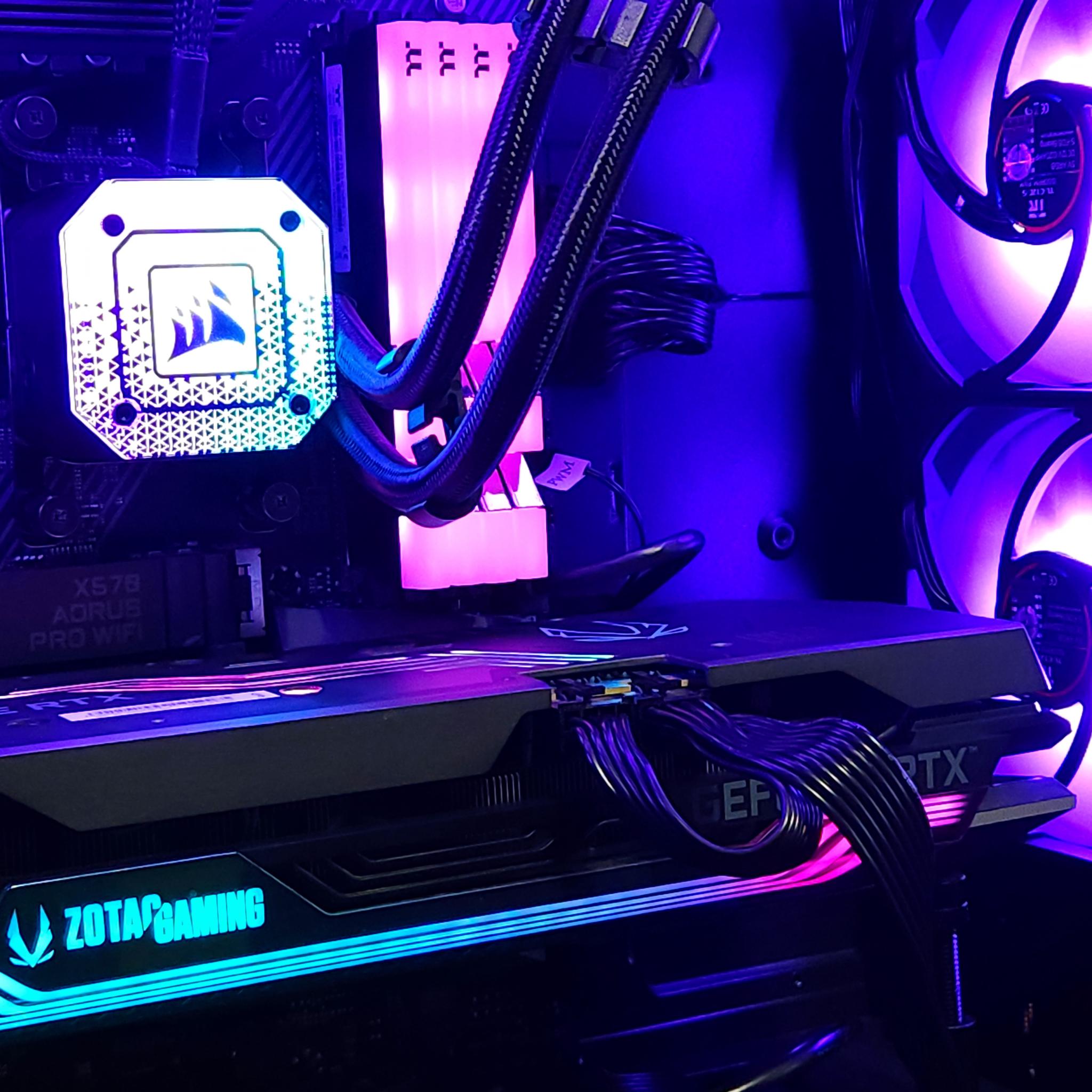 🌊 RTX 3080 TI 12 GB | Ryzen 7 5800X | 32GB DDR4 4000MTs | 2 TB NVME | WIFI + BT | AIO