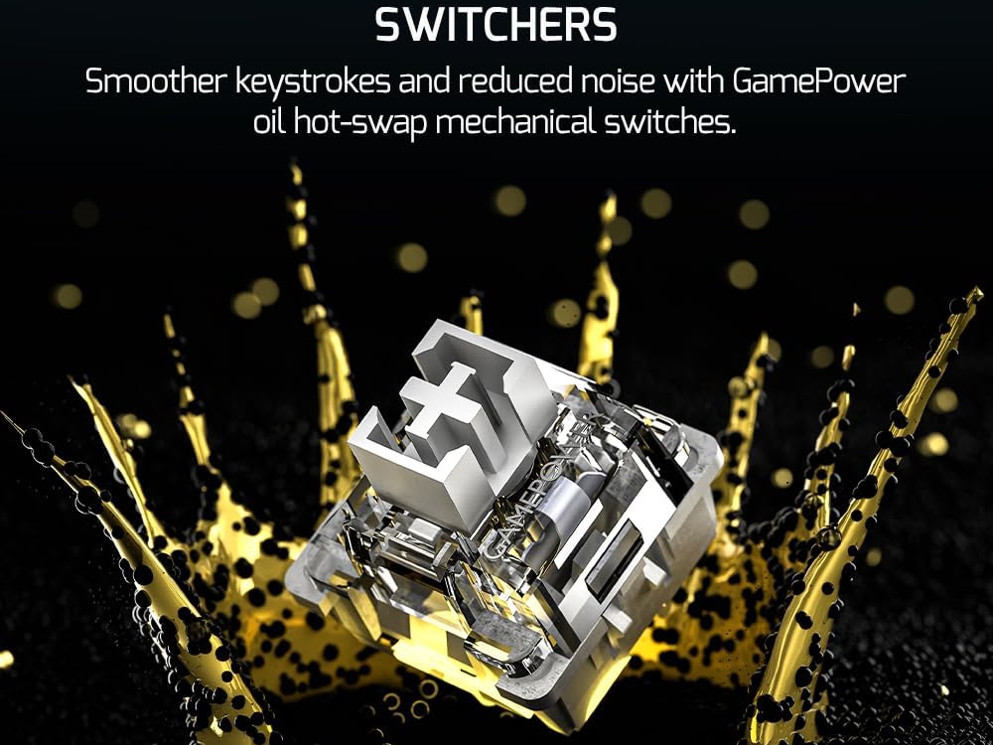 GAMEPOWER Gasket Pro X 75% Mechanical Gaming Keyboard (Precision-lubed/Oiled)